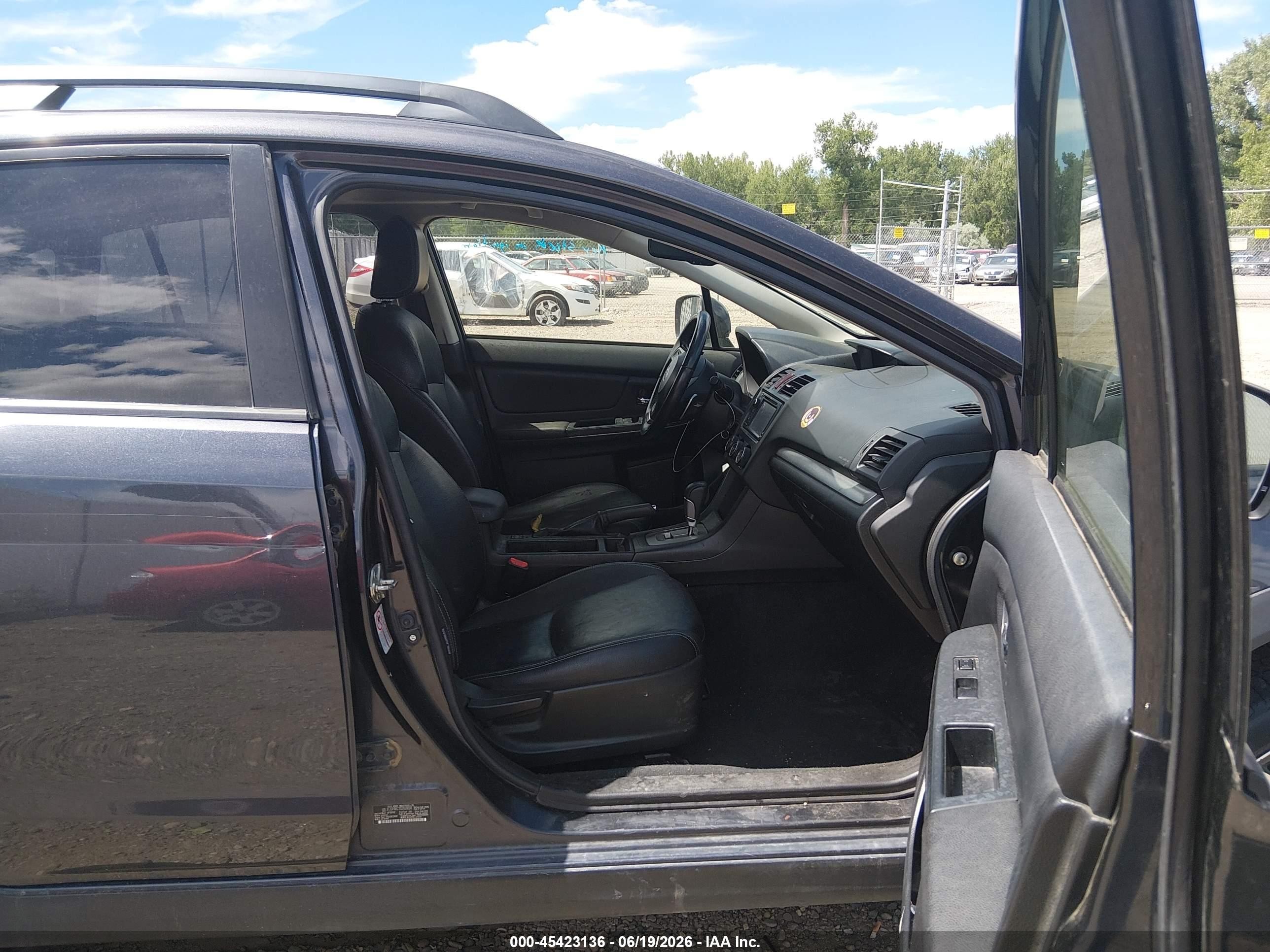 2013 Subaru Xv Crosstrek 2.0i Limited Gray vin: JF2GPAKC1D2828691
