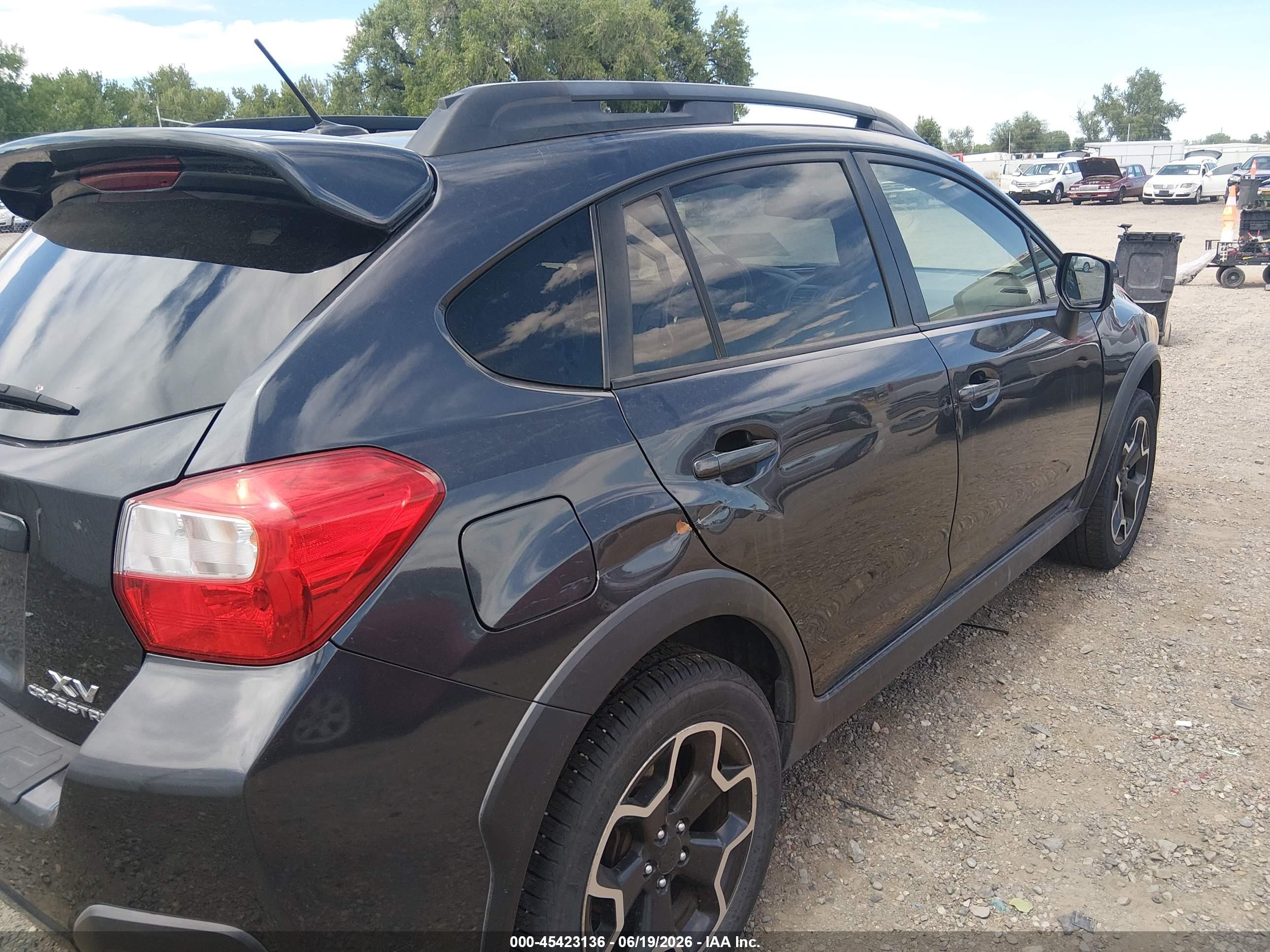 2013 Subaru Xv Crosstrek 2.0i Limited Gray vin: JF2GPAKC1D2828691