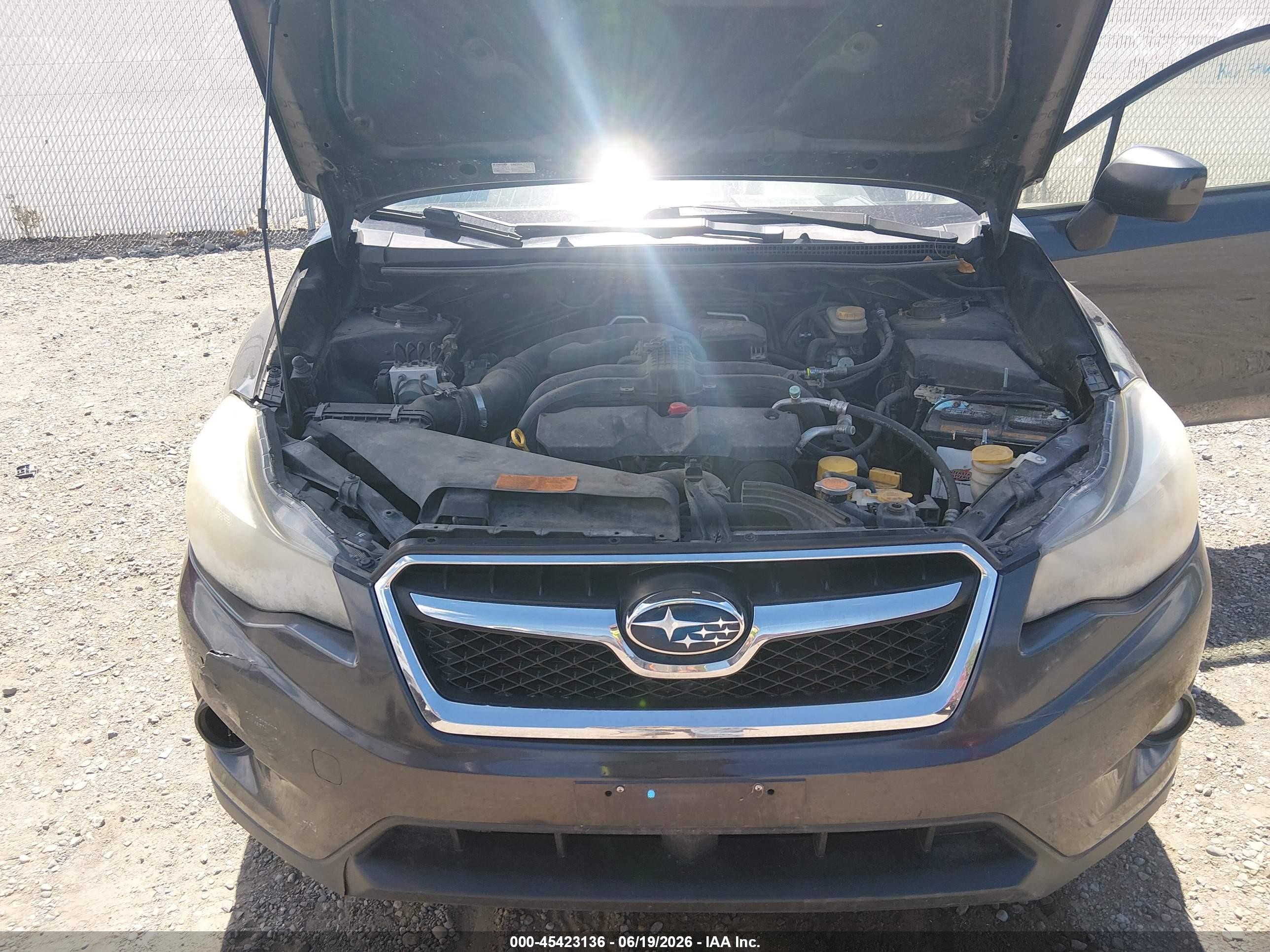 2013 Subaru Xv Crosstrek 2.0i Limited Gray vin: JF2GPAKC1D2828691