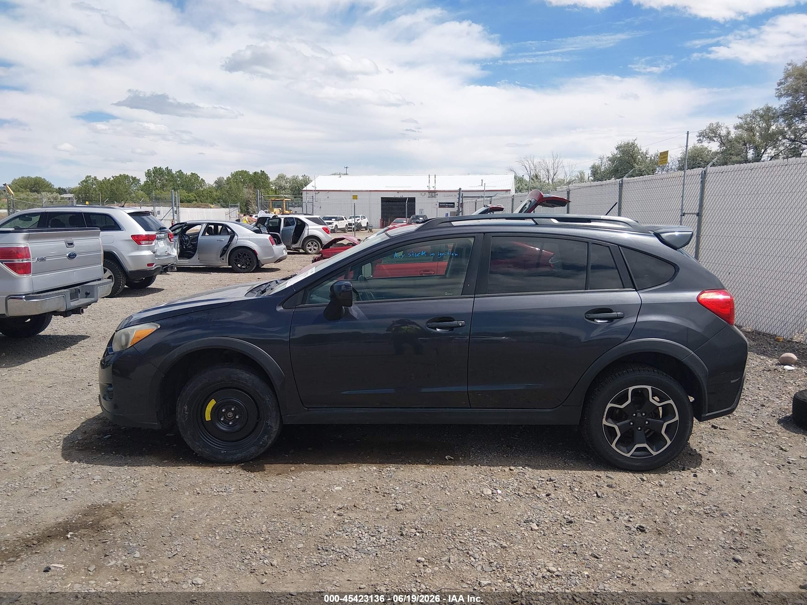 2013 Subaru Xv Crosstrek 2.0i Limited Gray vin: JF2GPAKC1D2828691