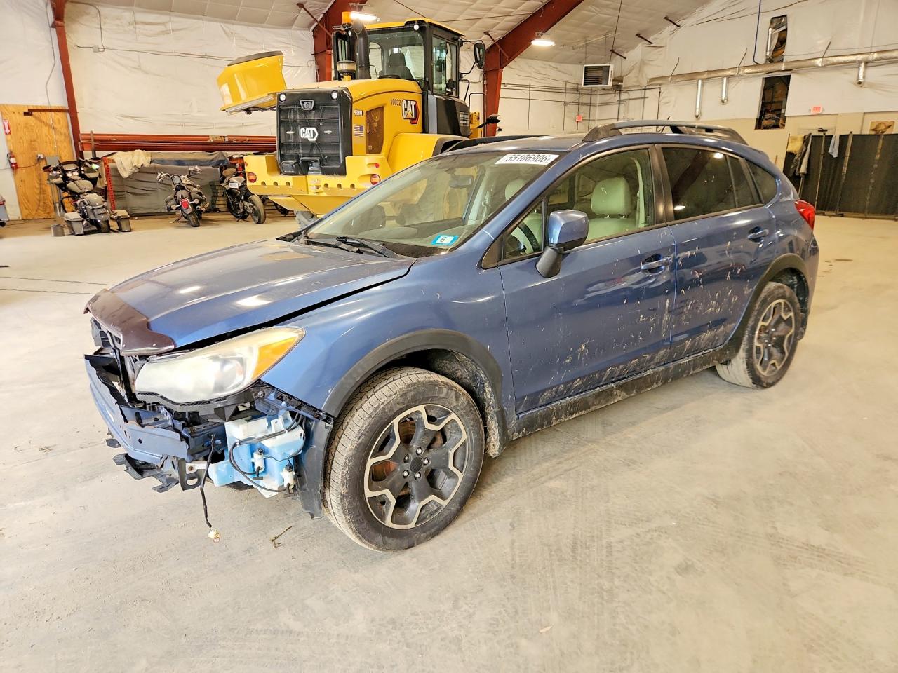 2014 Subaru Xv Crosstrek 2.0 Limited Blue vin: JF2GPAKC1E8213881