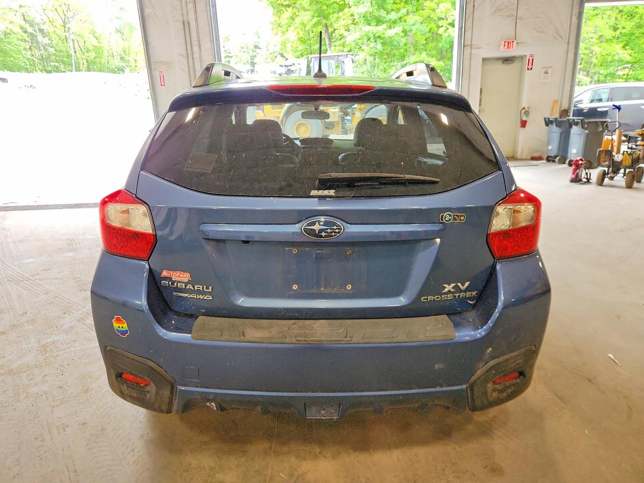 2014 Subaru Xv Crosstrek 2.0 Limited Blue vin: JF2GPAKC1E8213881
