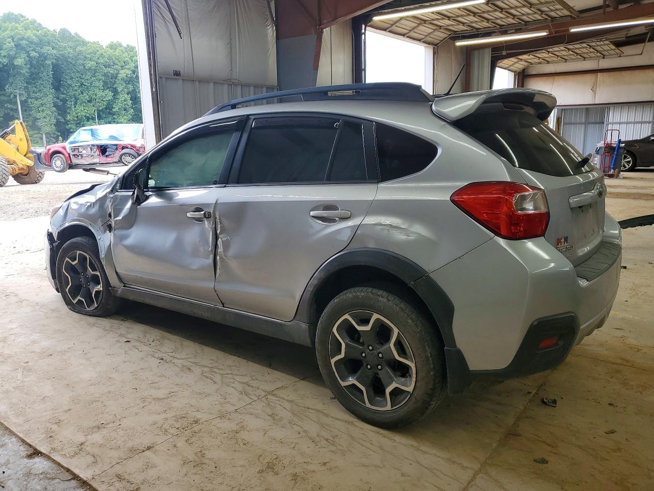 2014 Subaru Xv Crosstrek 2.0 Limited Silver vin: JF2GPAKC1E8249165