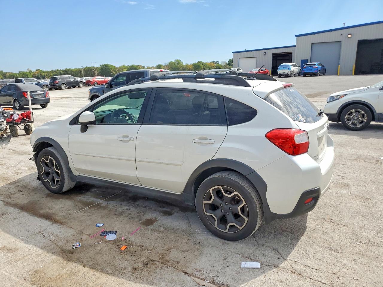 2014 Subaru Xv Crosstrek 2.0 Limited White vin: JF2GPAKC1EH341540