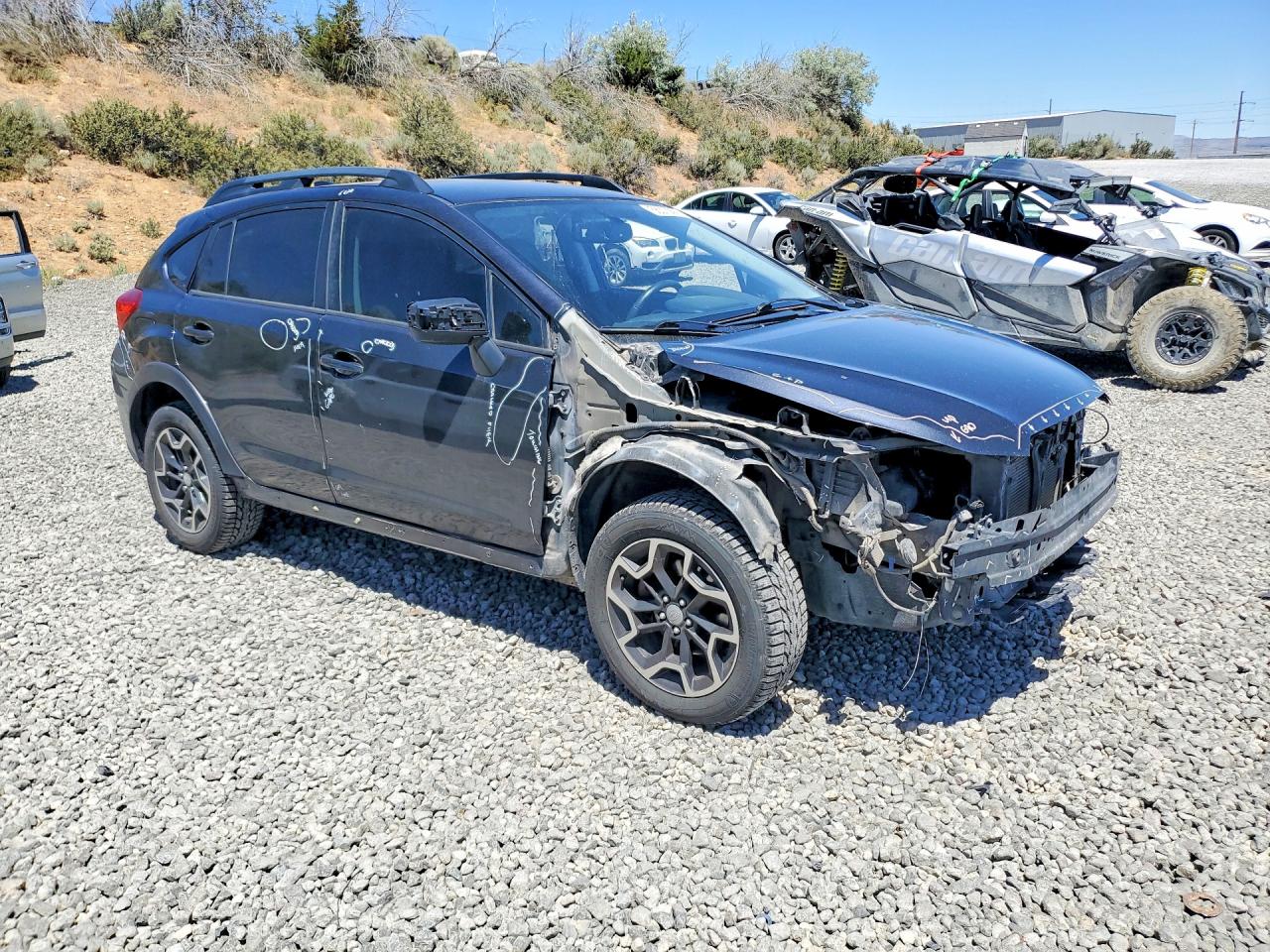2016 Subaru Crosstrek Limited Charcoal vin: JF2GPAKC1GH297543