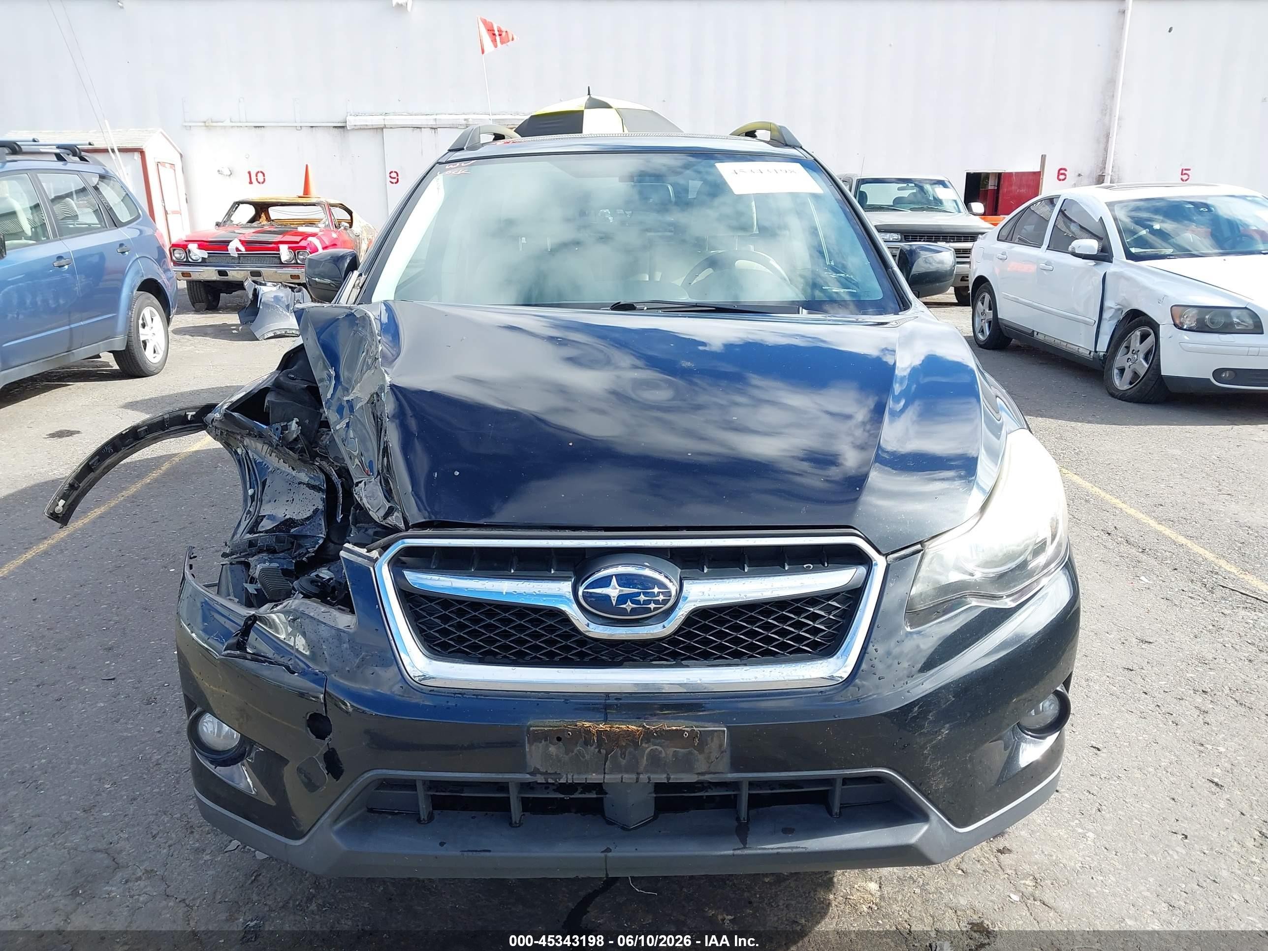 2013 Subaru Xv Crosstrek 2.0i Limited Black vin: JF2GPAKC2D2821751