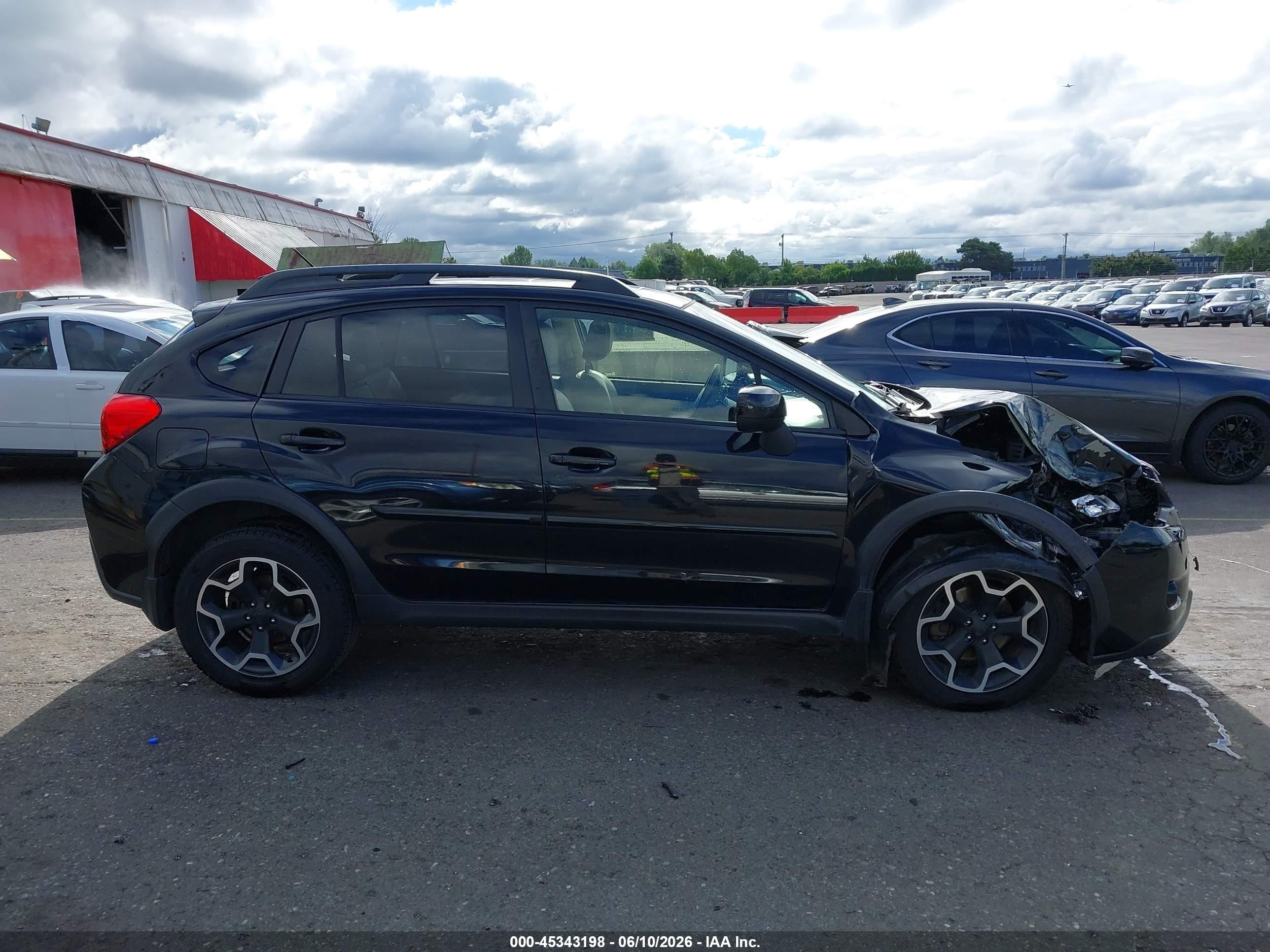 2013 Subaru Xv Crosstrek 2.0i Limited Black vin: JF2GPAKC2D2821751