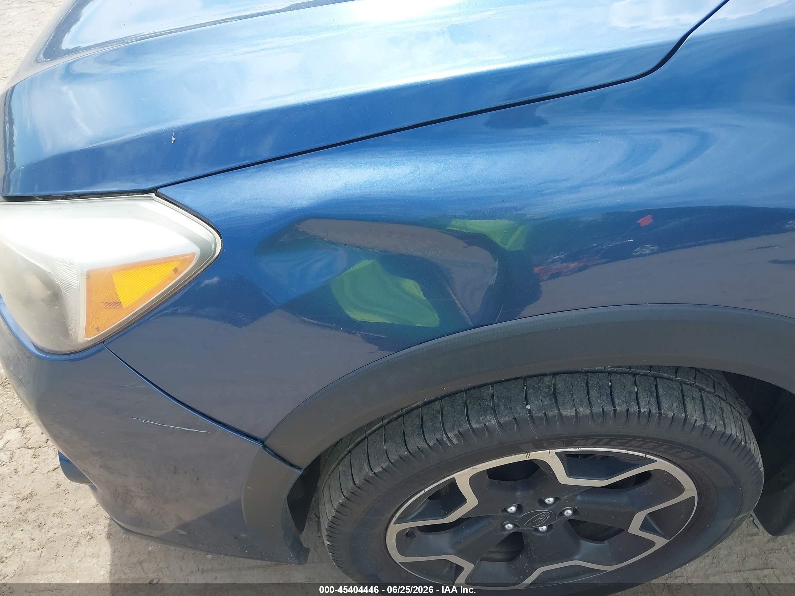 2013 Subaru Xv Crosstrek 2.0i Limited Blue vin: JF2GPAKC2D2833690