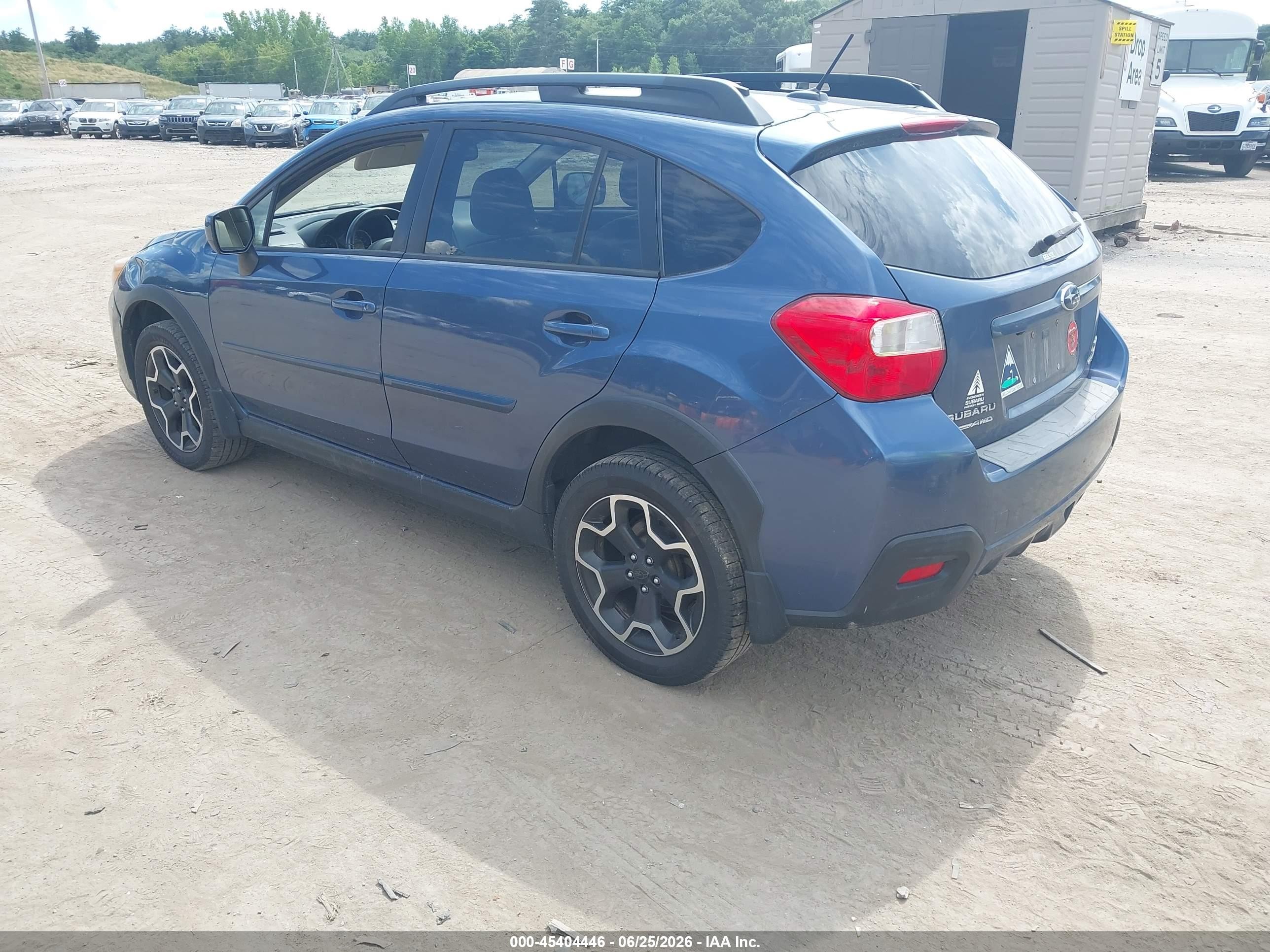 2013 Subaru Xv Crosstrek 2.0i Limited Blue vin: JF2GPAKC2D2833690