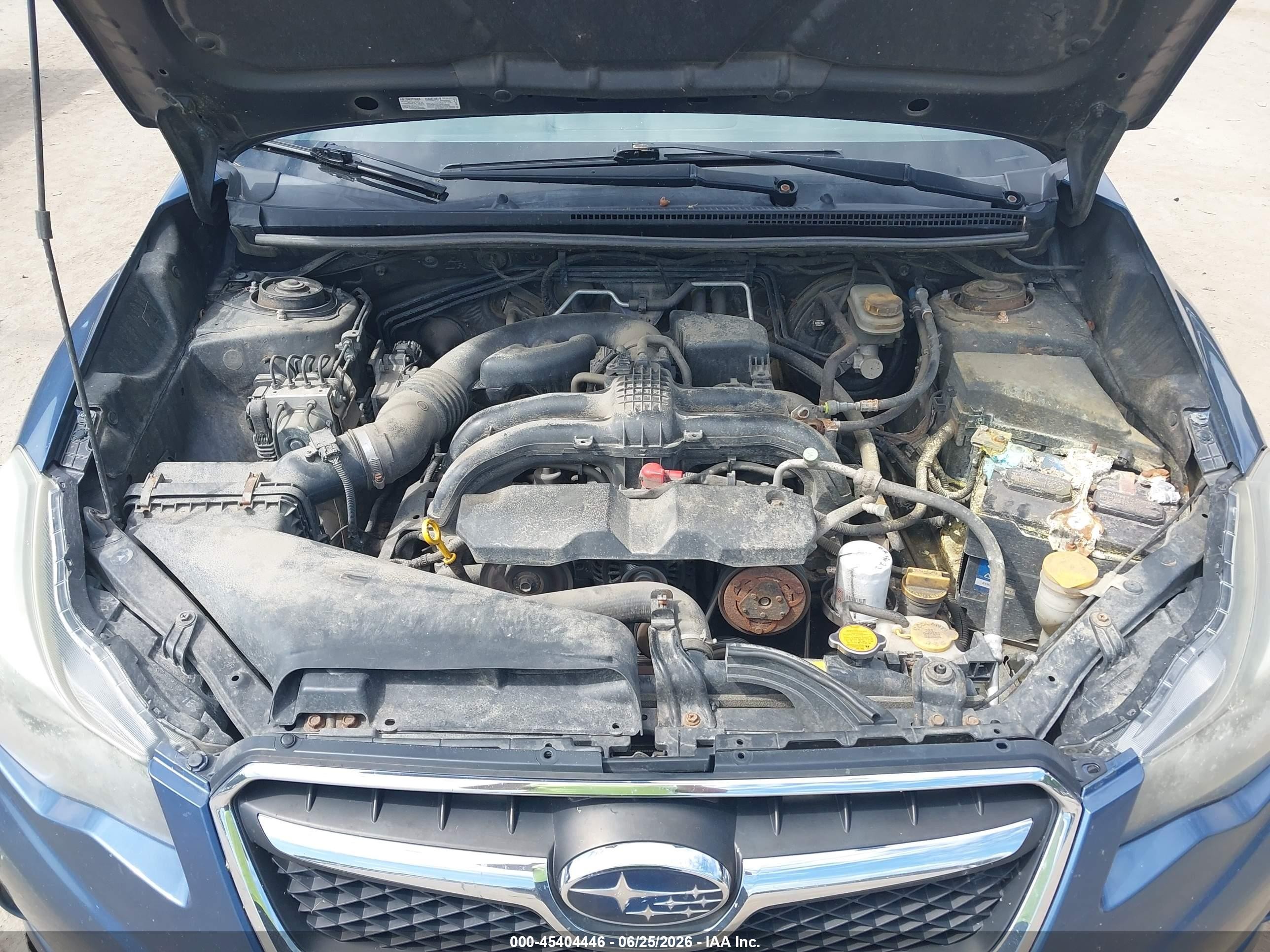 2013 Subaru Xv Crosstrek 2.0i Limited Blue vin: JF2GPAKC2D2833690