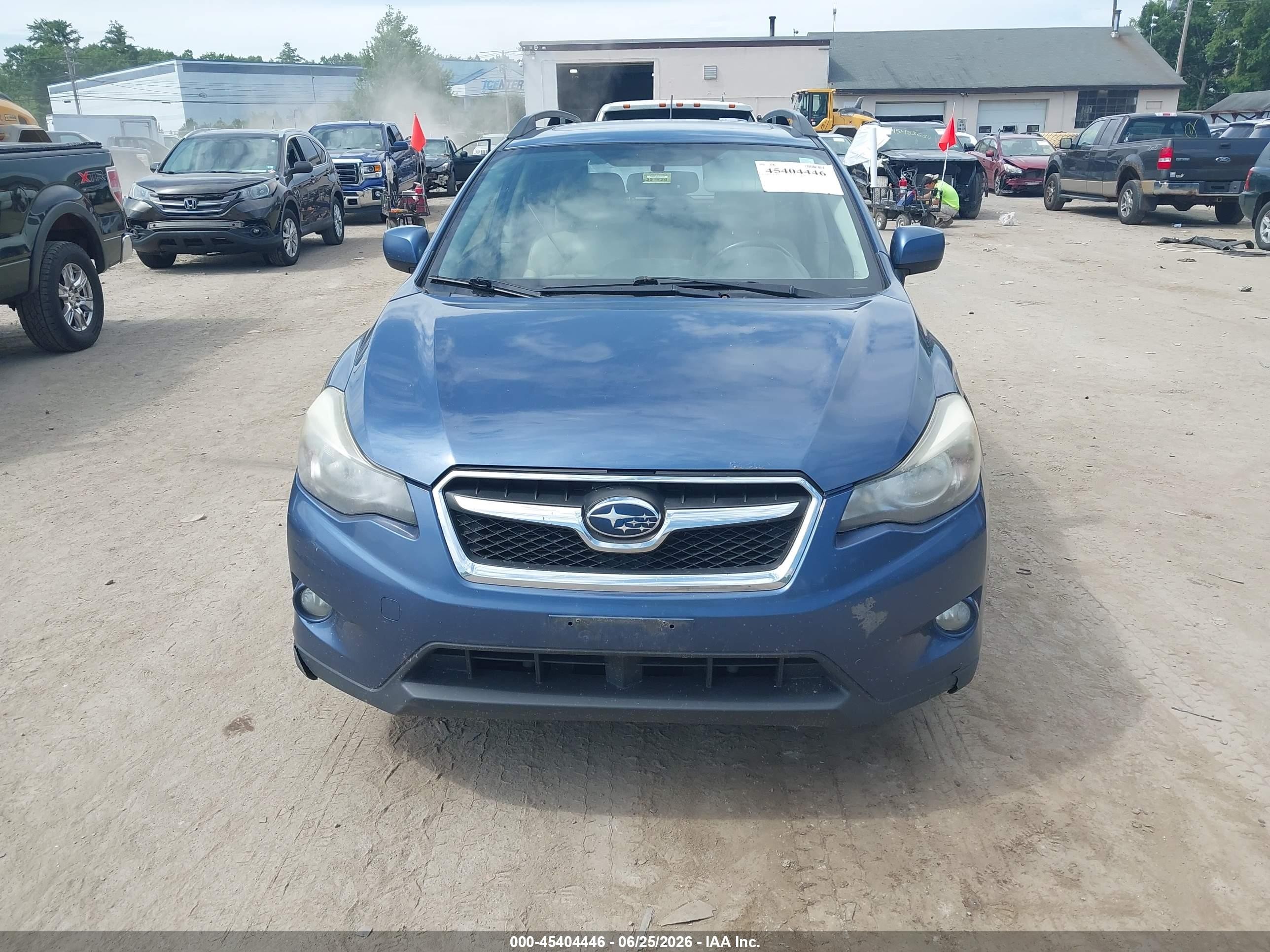2013 Subaru Xv Crosstrek 2.0i Limited Blue vin: JF2GPAKC2D2833690