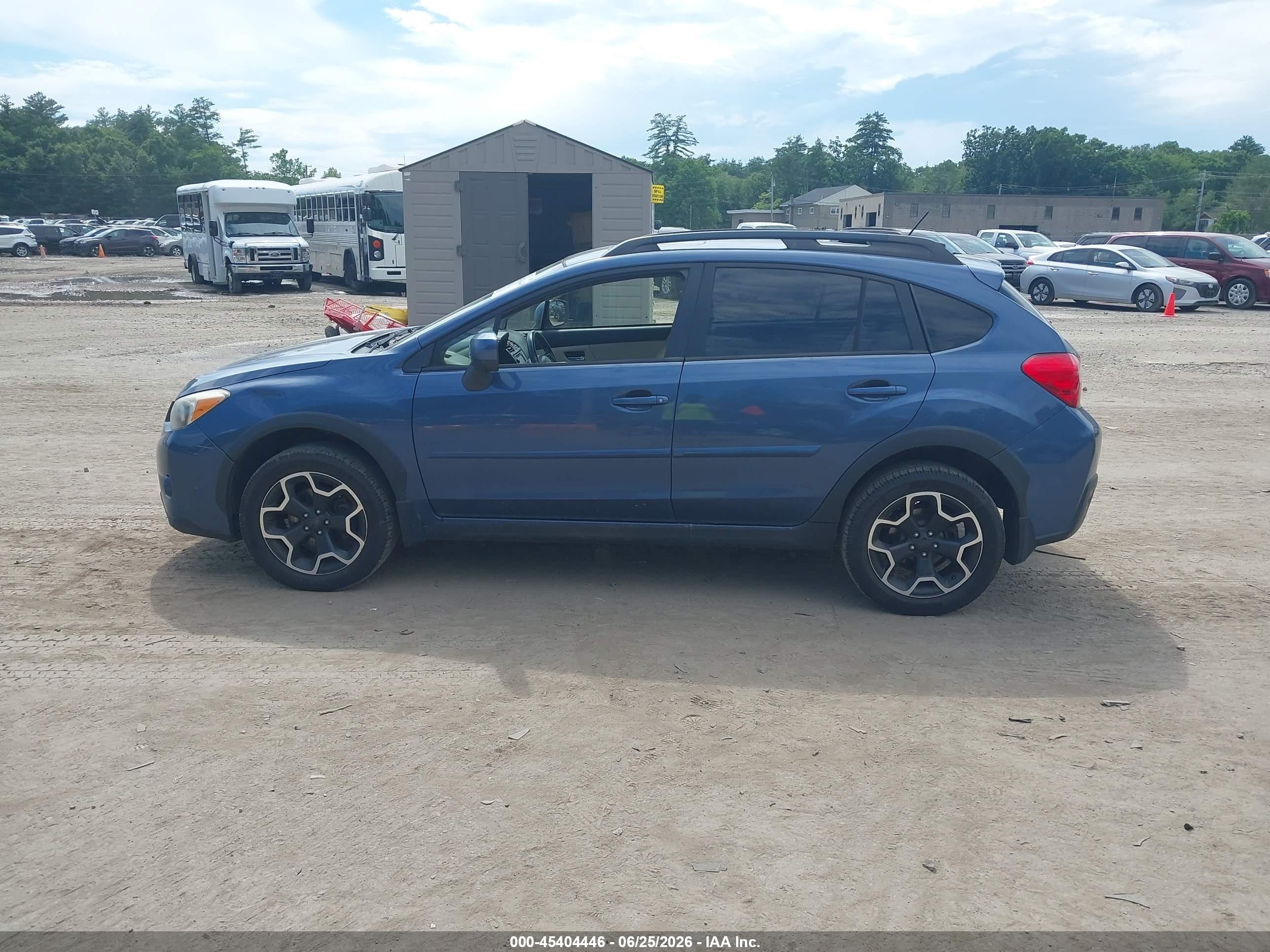 2013 Subaru Xv Crosstrek 2.0i Limited Blue vin: JF2GPAKC2D2833690