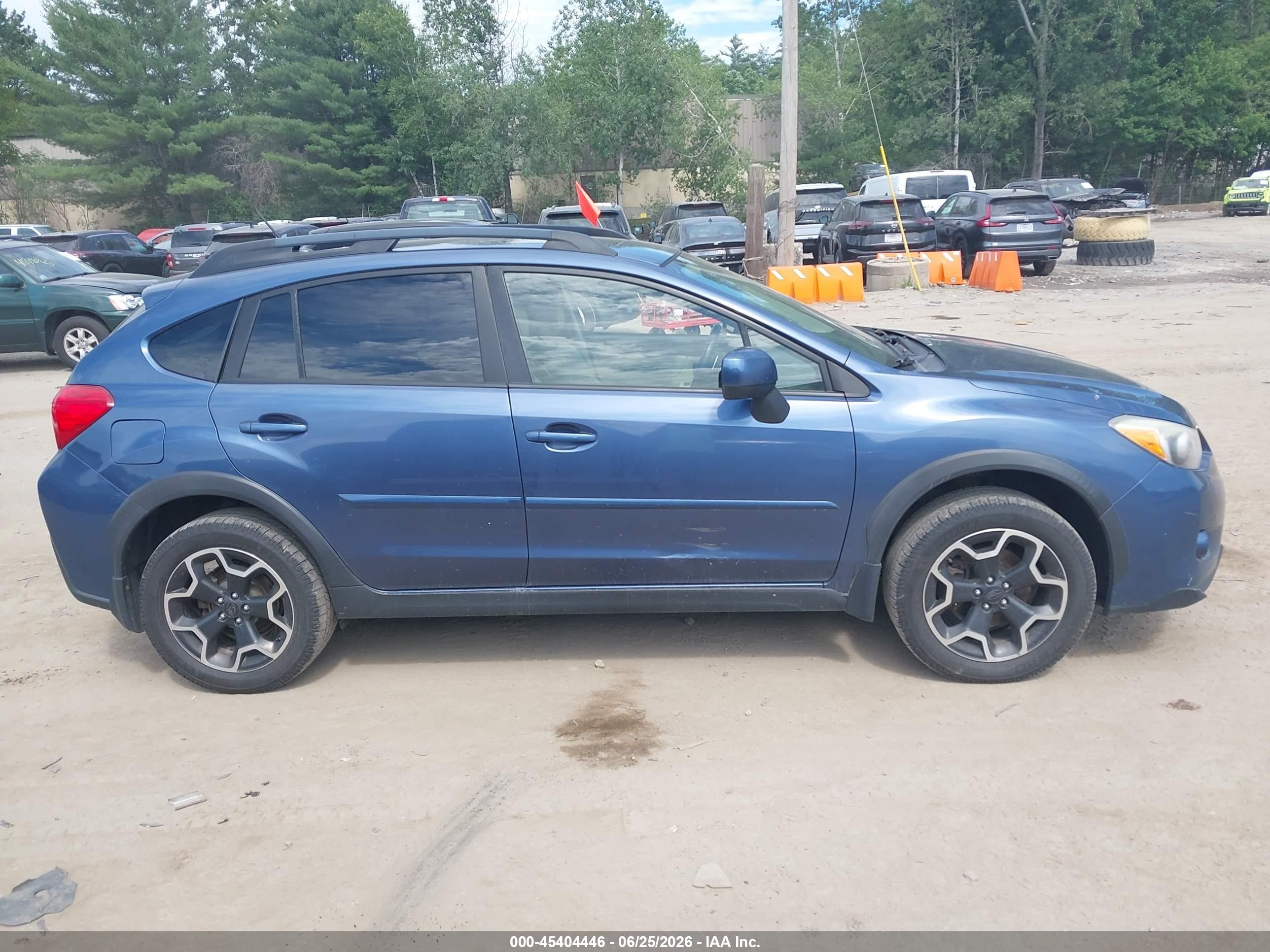 2013 Subaru Xv Crosstrek 2.0i Limited Blue vin: JF2GPAKC2D2833690