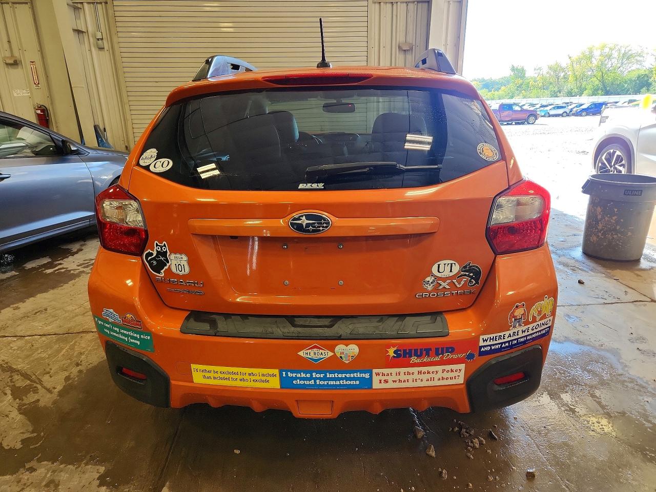 2013 Subaru Xv Crosstrek 2.0 Limited Orange vin: JF2GPAKC2D2846875