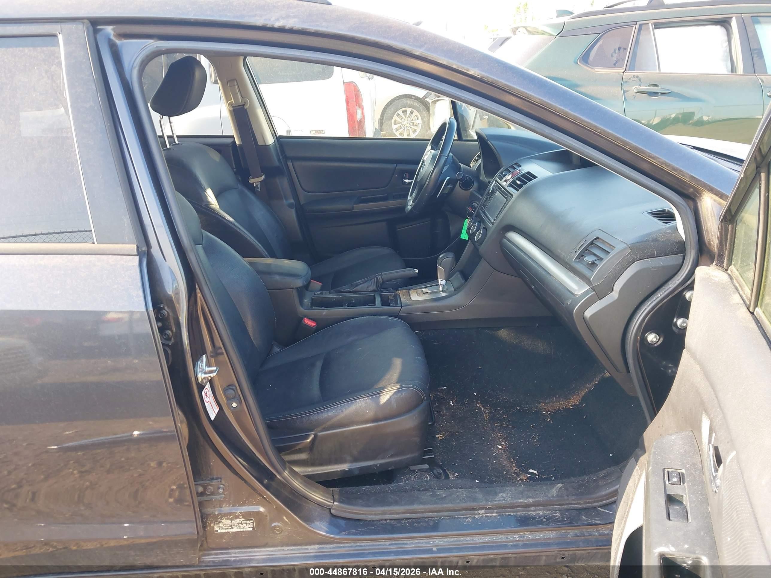 2014 Subaru Xv Crosstrek 2.0i Limited Серый vin: JF2GPAKC2E8287701