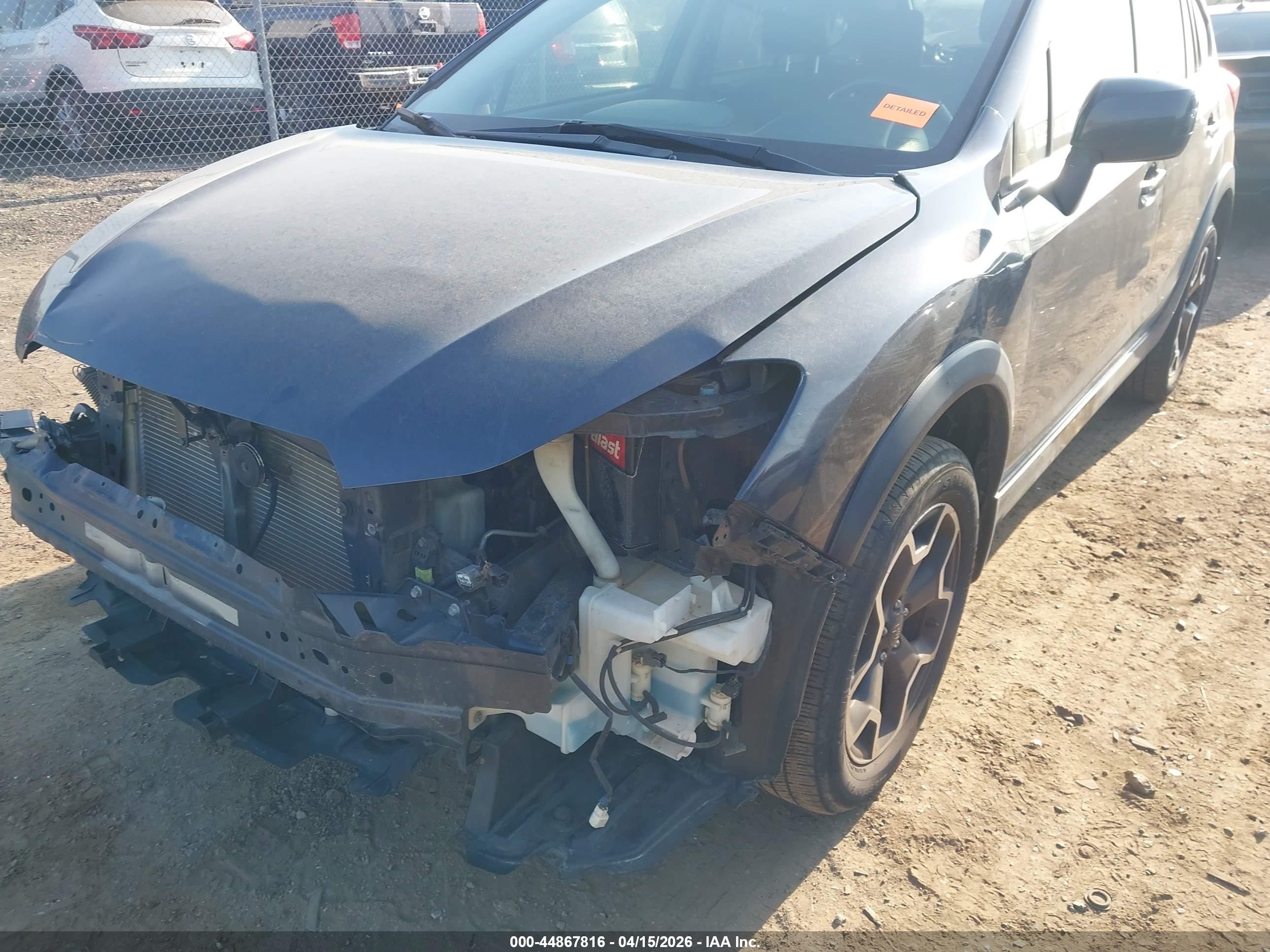 2014 Subaru Xv Crosstrek 2.0i Limited Серый vin: JF2GPAKC2E8287701