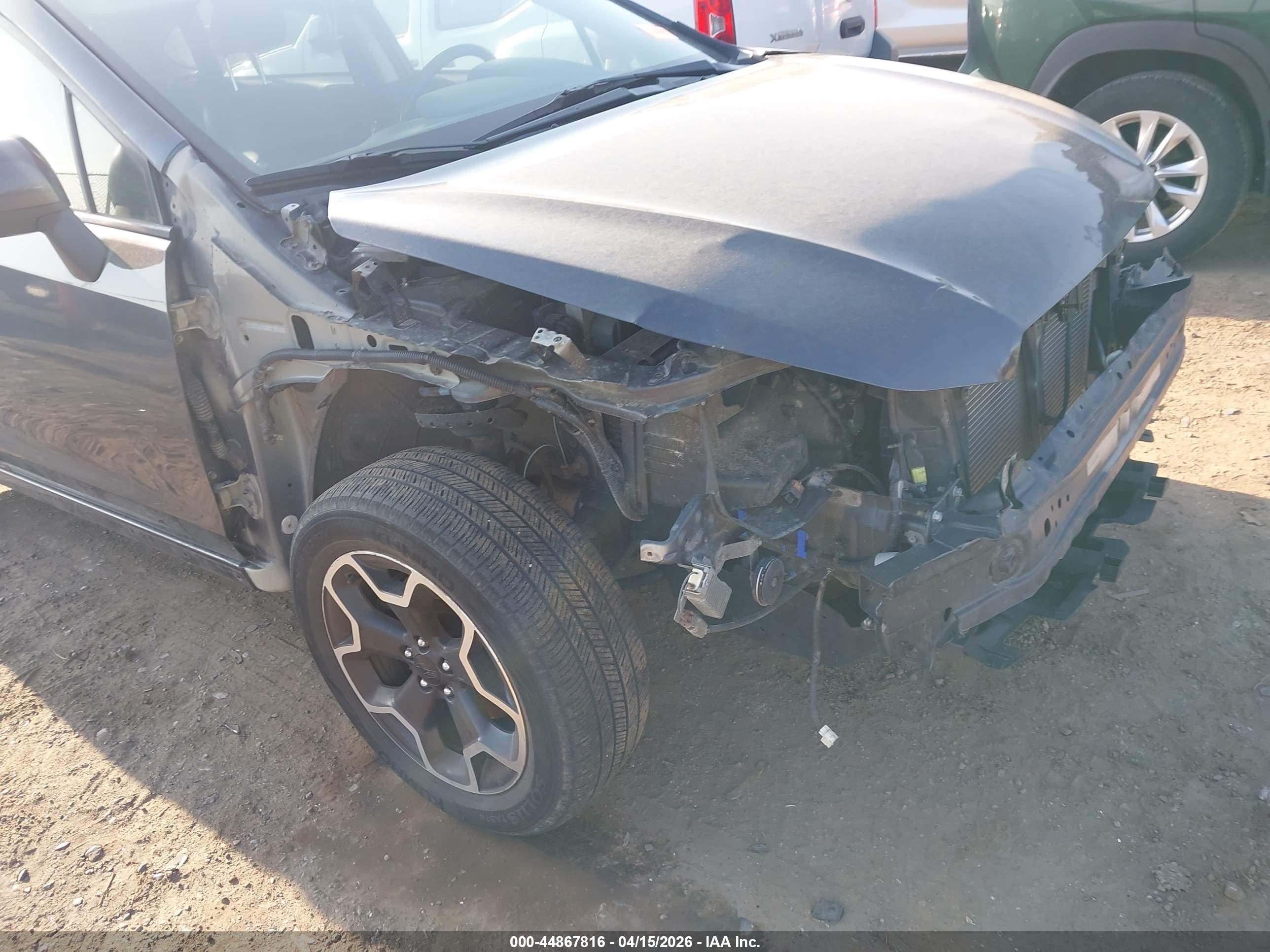 2014 Subaru Xv Crosstrek 2.0i Limited Серый vin: JF2GPAKC2E8287701