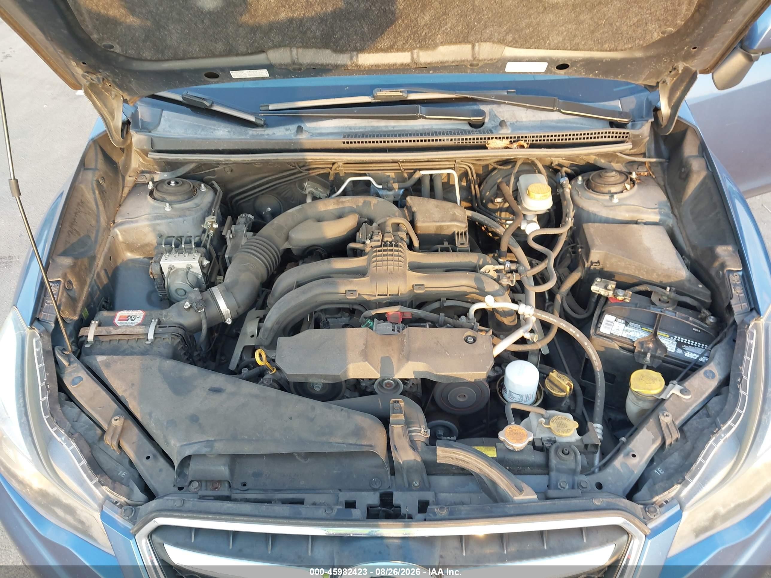 2014 Subaru Xv Crosstrek 2.0i Limited Blue vin: JF2GPAKC2EH207488