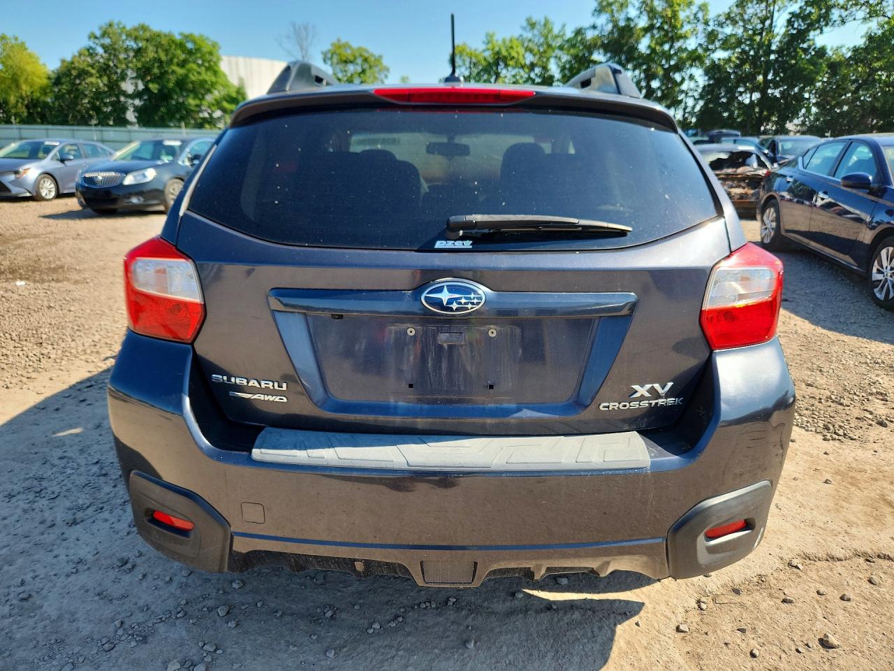 2013 Subaru Xv Crosstrek 2.0 Limited Gray vin: JF2GPAKC3D2833701