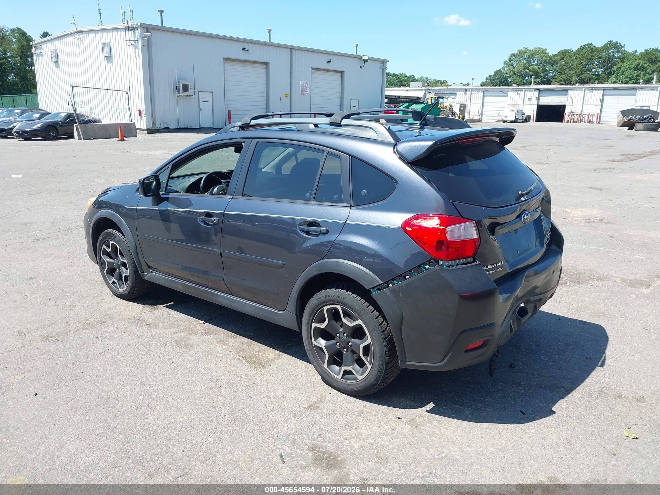 2013 Subaru Xv Crosstrek 2.0i Limited Gray vin: JF2GPAKC3D2841443