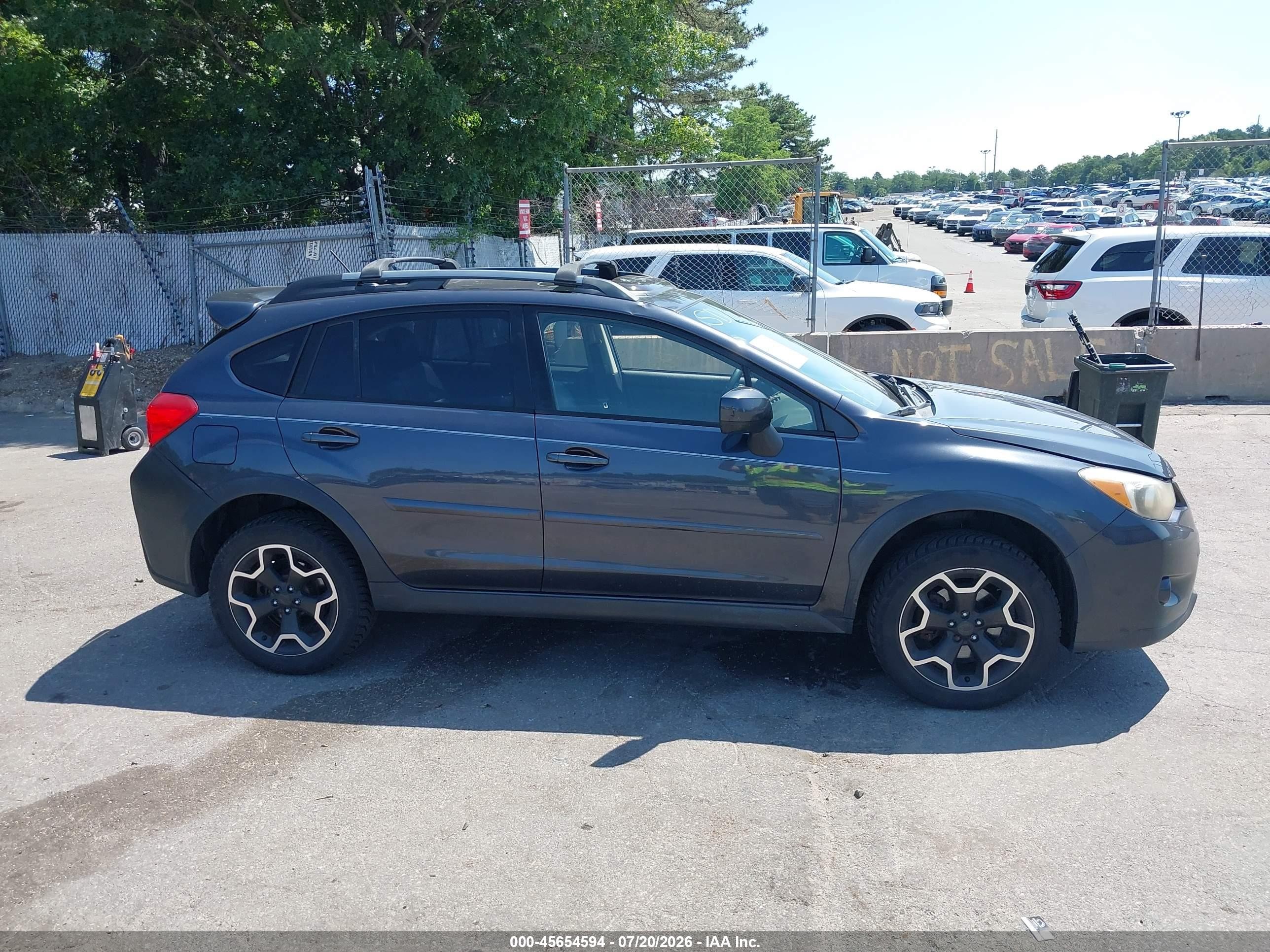 2013 Subaru Xv Crosstrek 2.0i Limited Gray vin: JF2GPAKC3D2841443