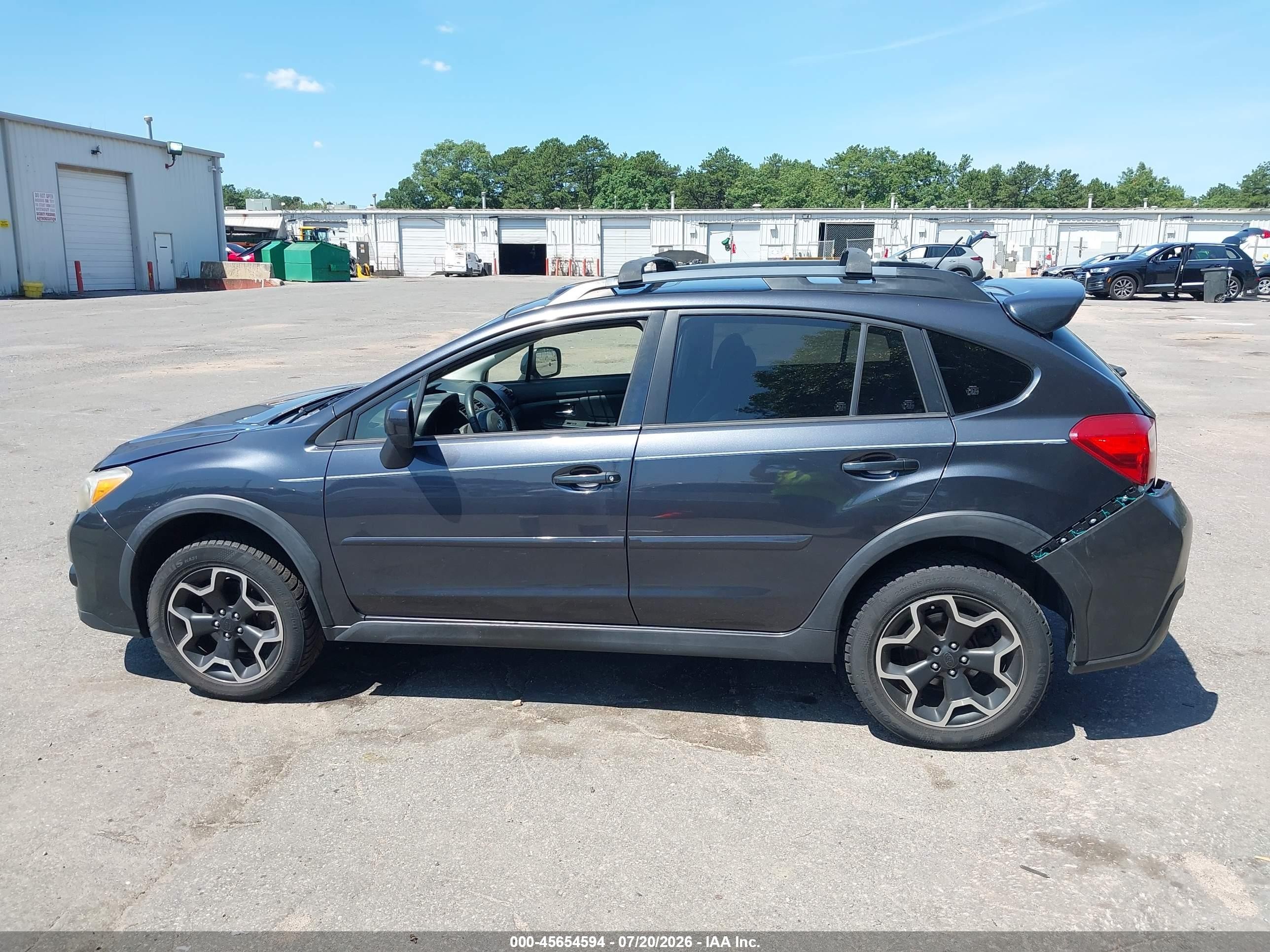 2013 Subaru Xv Crosstrek 2.0i Limited Gray vin: JF2GPAKC3D2841443