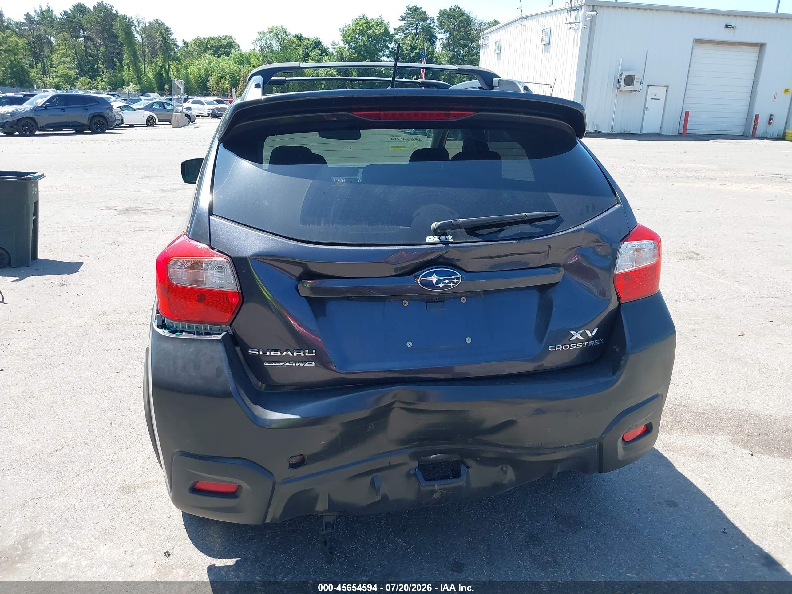 2013 Subaru Xv Crosstrek 2.0i Limited Gray vin: JF2GPAKC3D2841443