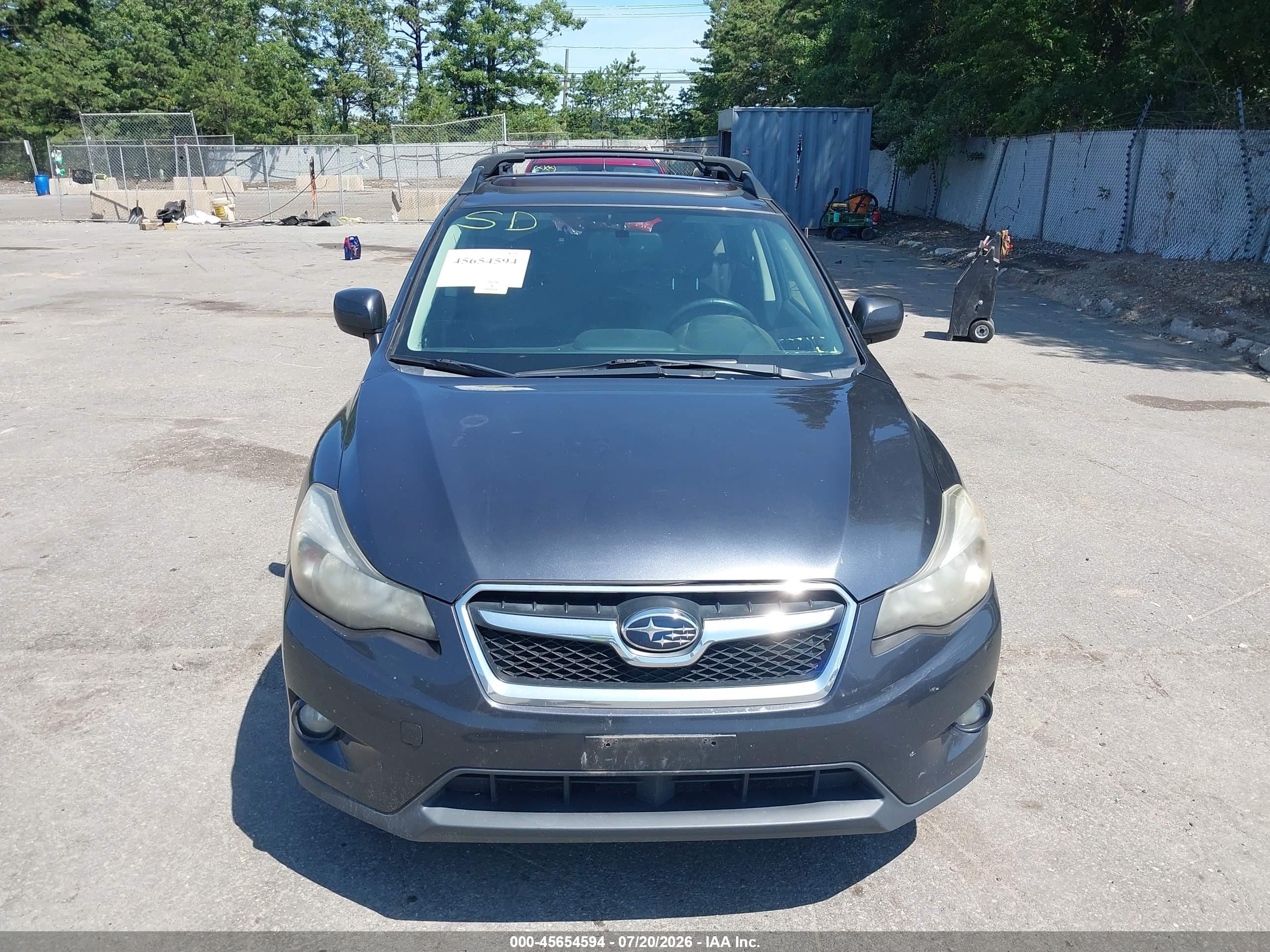 2013 Subaru Xv Crosstrek 2.0i Limited Gray vin: JF2GPAKC3D2841443