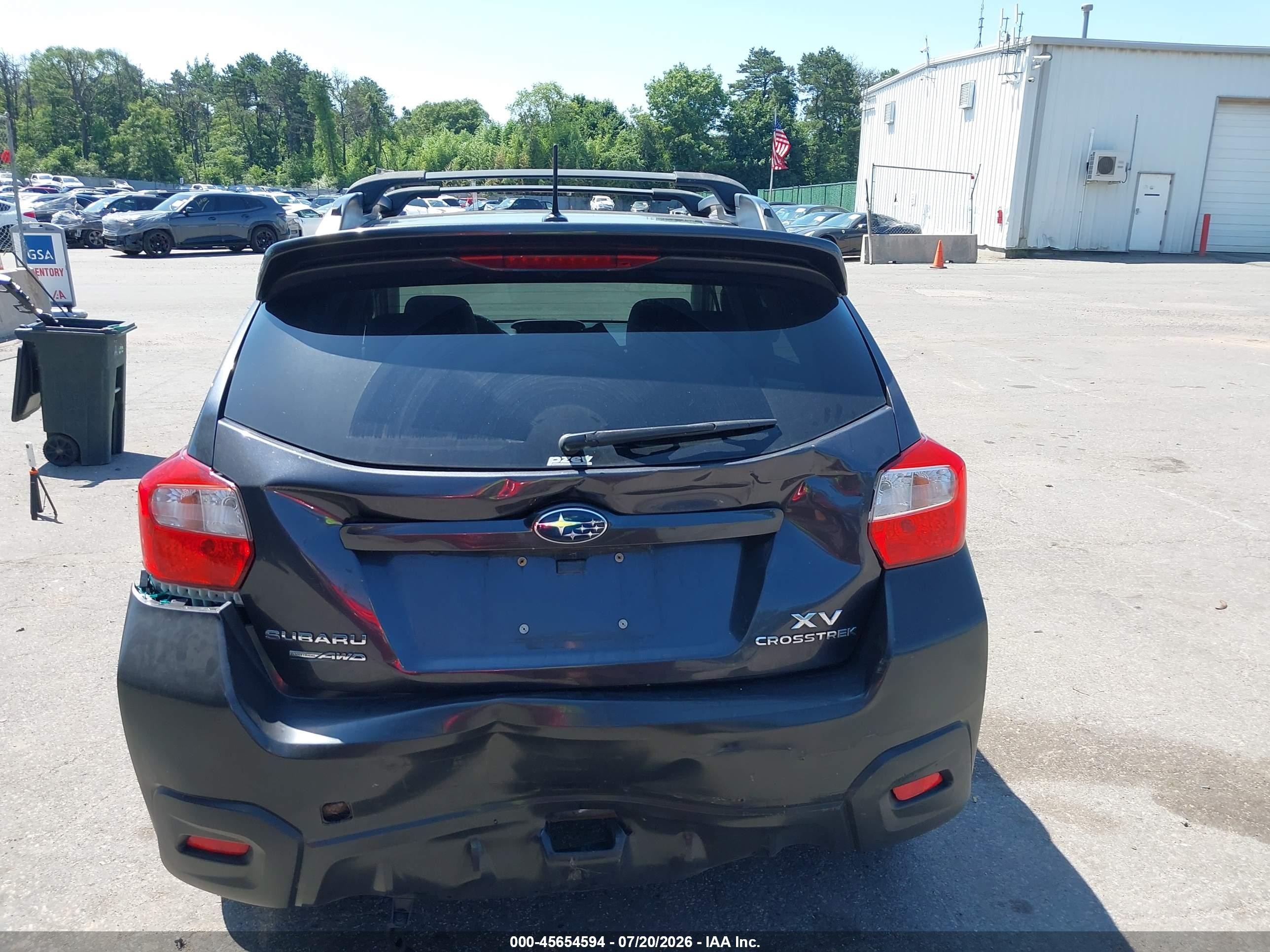 2013 Subaru Xv Crosstrek 2.0i Limited Gray vin: JF2GPAKC3D2841443