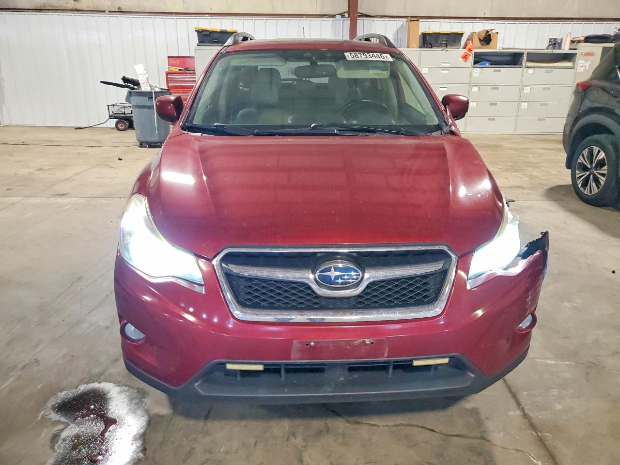 2013 Subaru Xv Crosstrek 2.0 Limited Burgundy vin: JF2GPAKC3D2854385