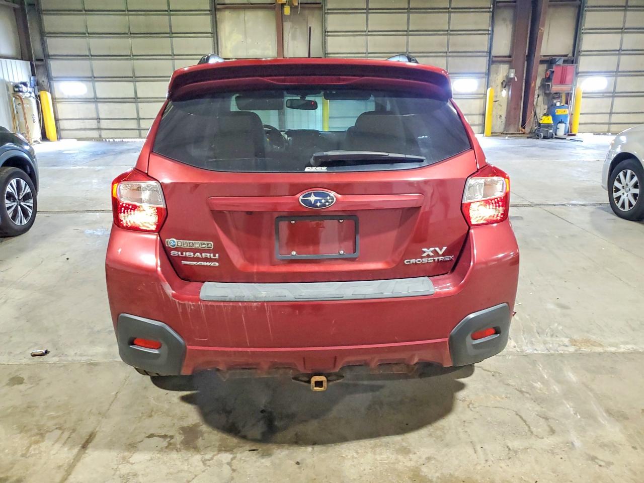 2013 Subaru Xv Crosstrek 2.0 Limited Burgundy vin: JF2GPAKC3D2854385