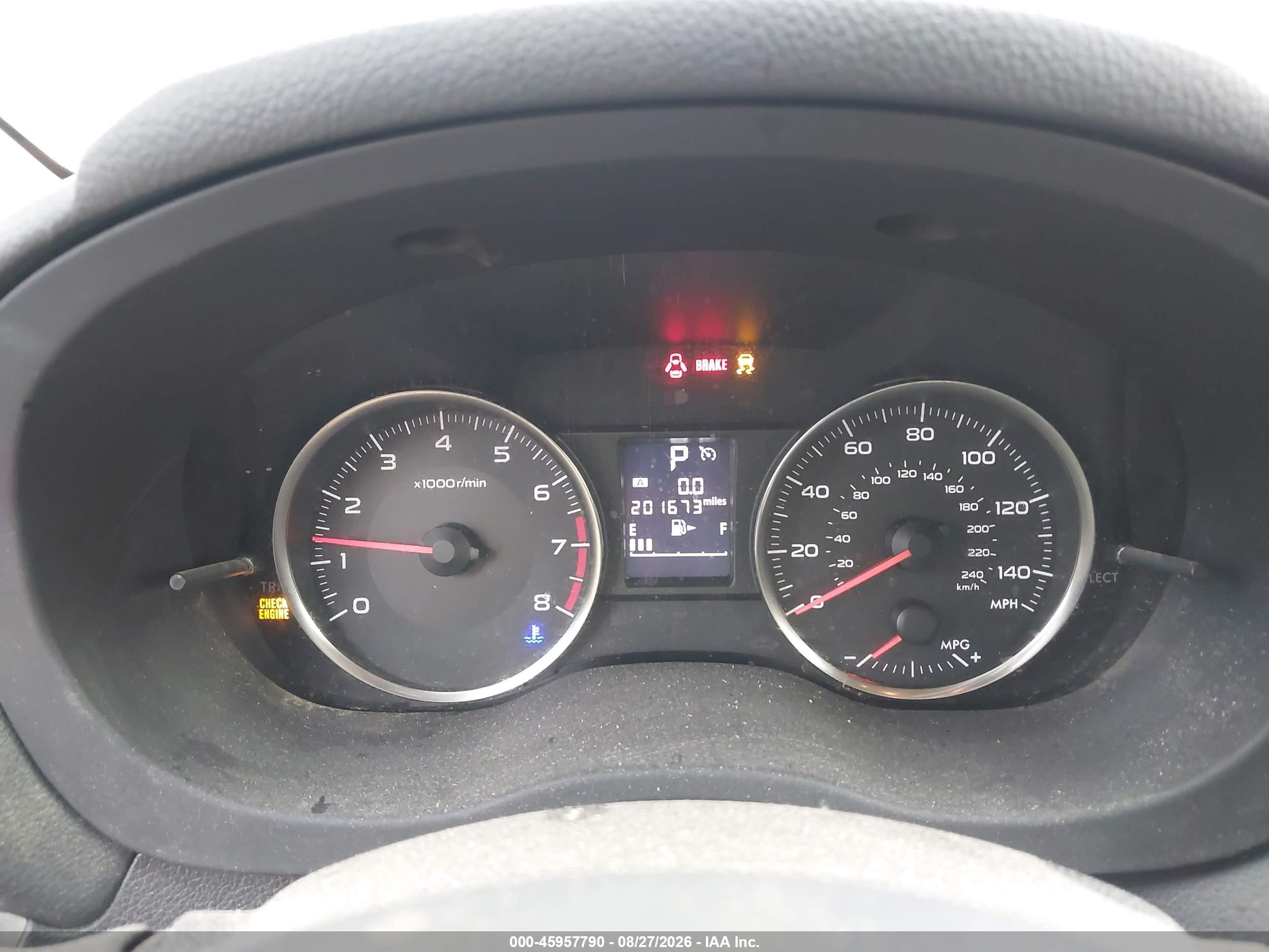 2013 Subaru Xv Crosstrek 2.0i Limited Orange vin: JF2GPAKC3D2863278
