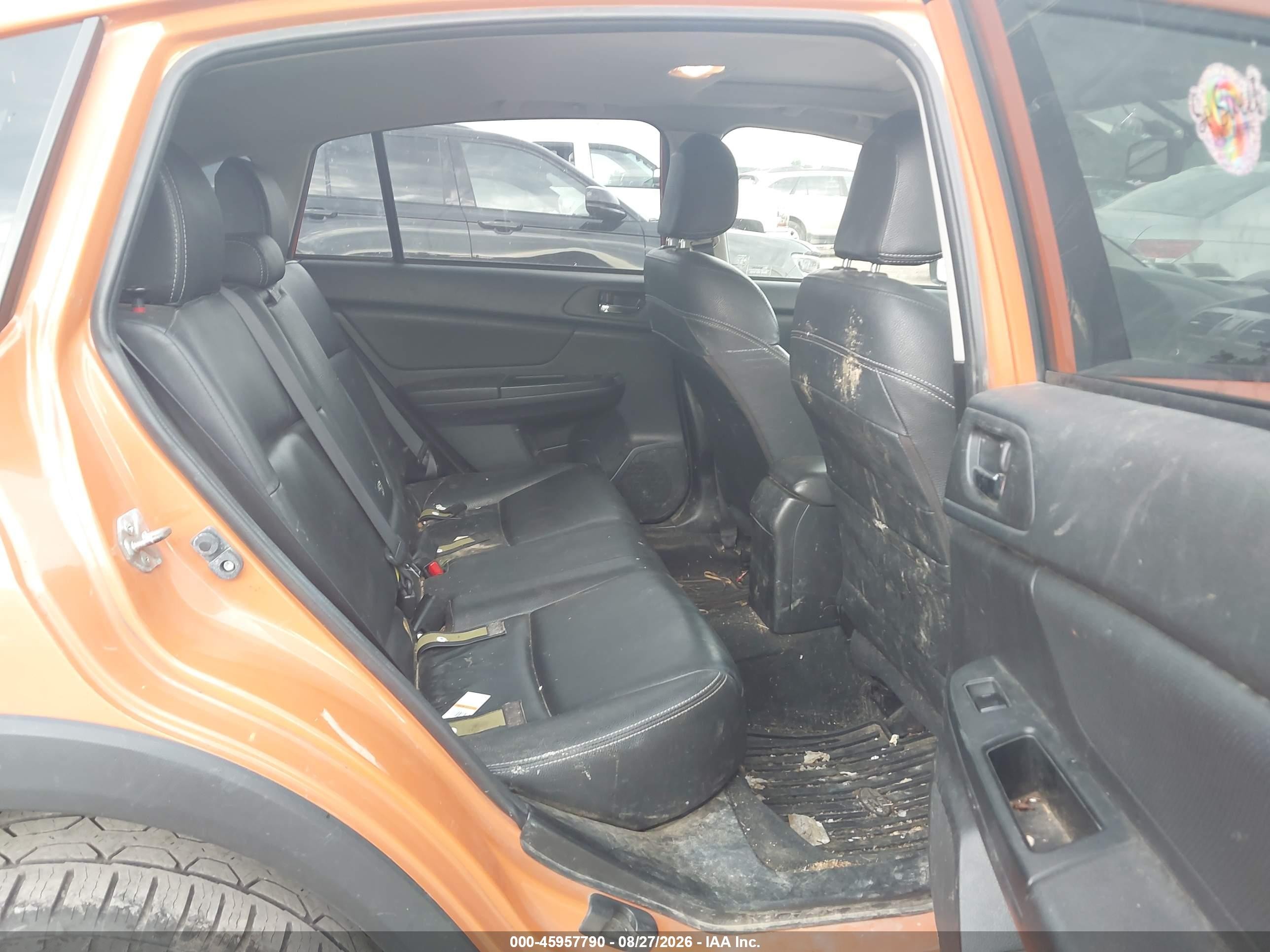 2013 Subaru Xv Crosstrek 2.0i Limited Orange vin: JF2GPAKC3D2863278
