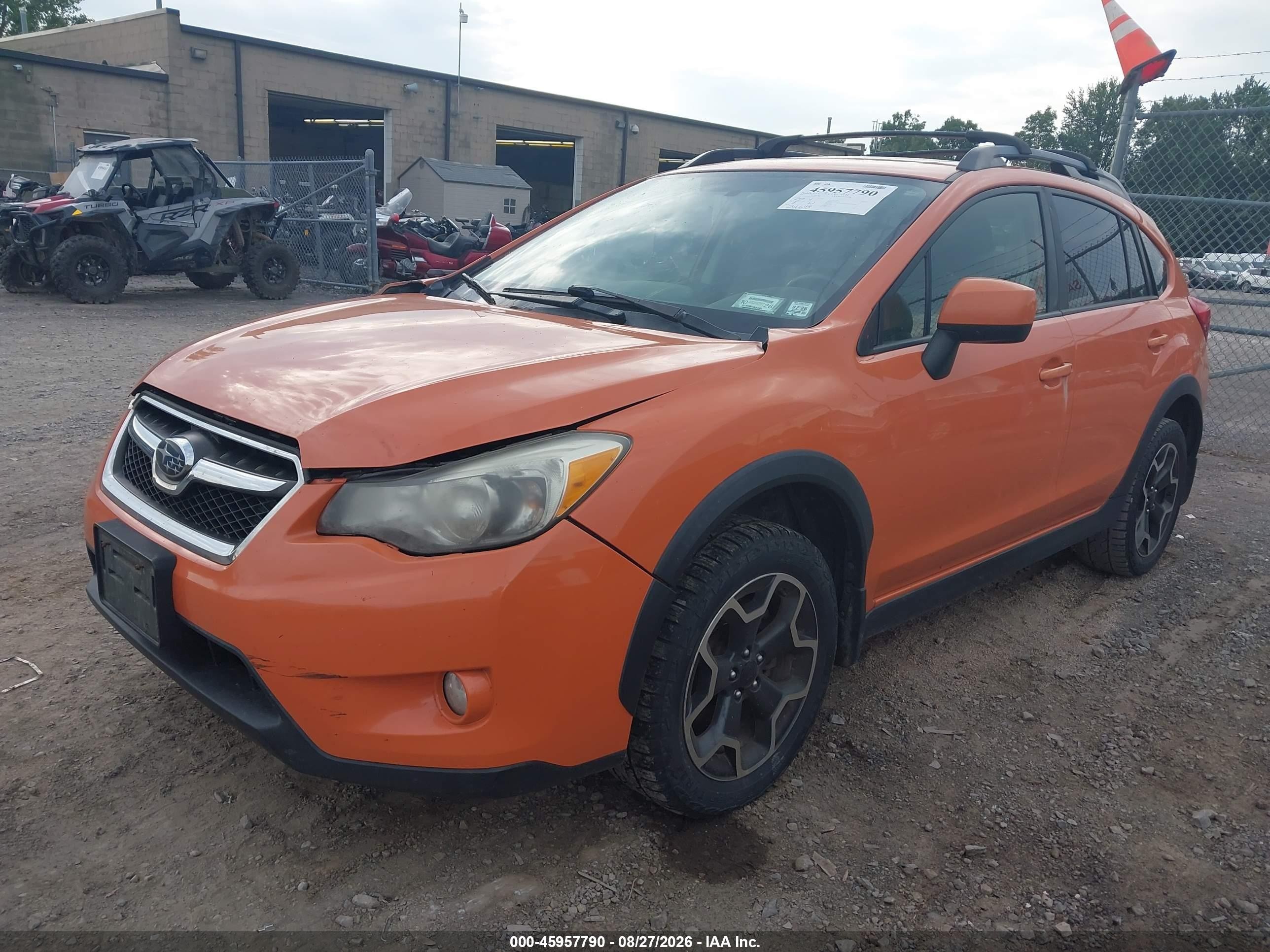 2013 Subaru Xv Crosstrek 2.0i Limited Orange vin: JF2GPAKC3D2863278