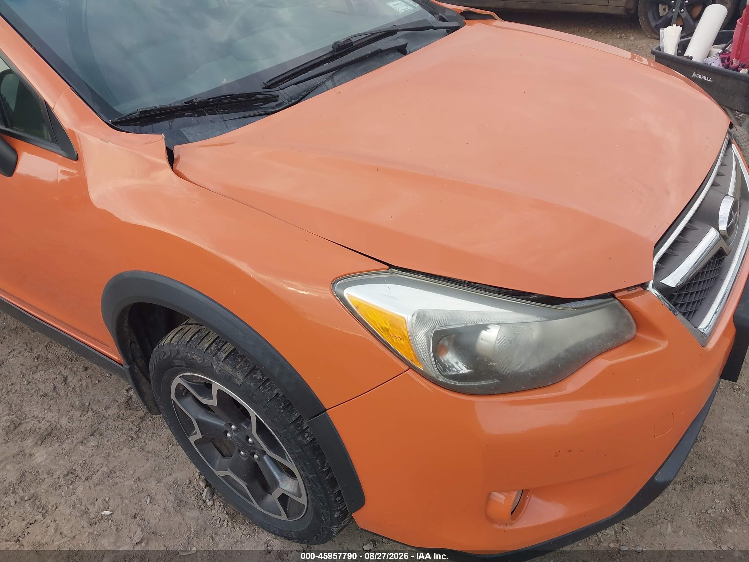 2013 Subaru Xv Crosstrek 2.0i Limited Orange vin: JF2GPAKC3D2863278