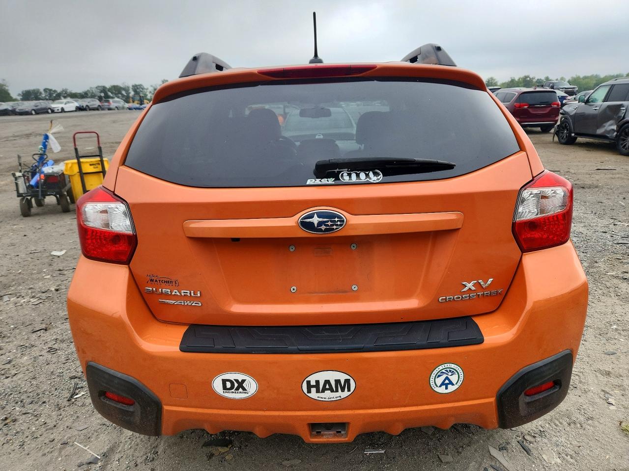 2013 Subaru Xv Crosstrek 2.0 Limited Orange vin: JF2GPAKC3DH846395
