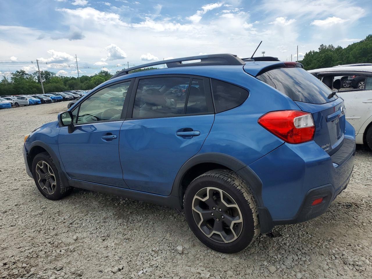 2014 Subaru Xv Crosstrek 2.0 Limited Blue vin: JF2GPAKC3E8272933