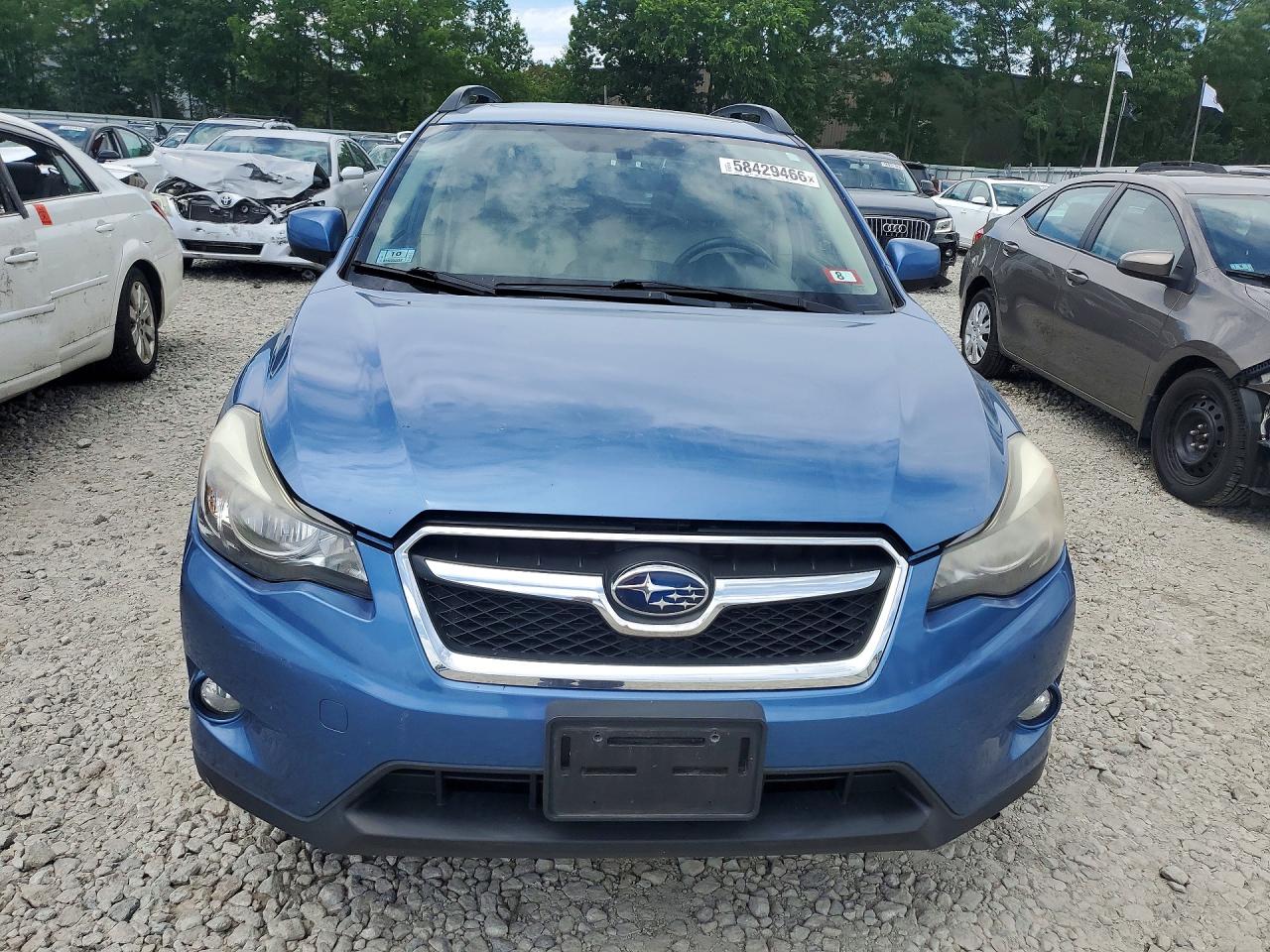 2014 Subaru Xv Crosstrek 2.0 Limited Blue vin: JF2GPAKC3E8272933