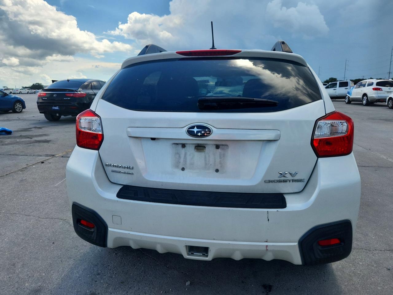 2014 Subaru Xv Crosstrek 2.0 Limited White vin: JF2GPAKC3EH201540