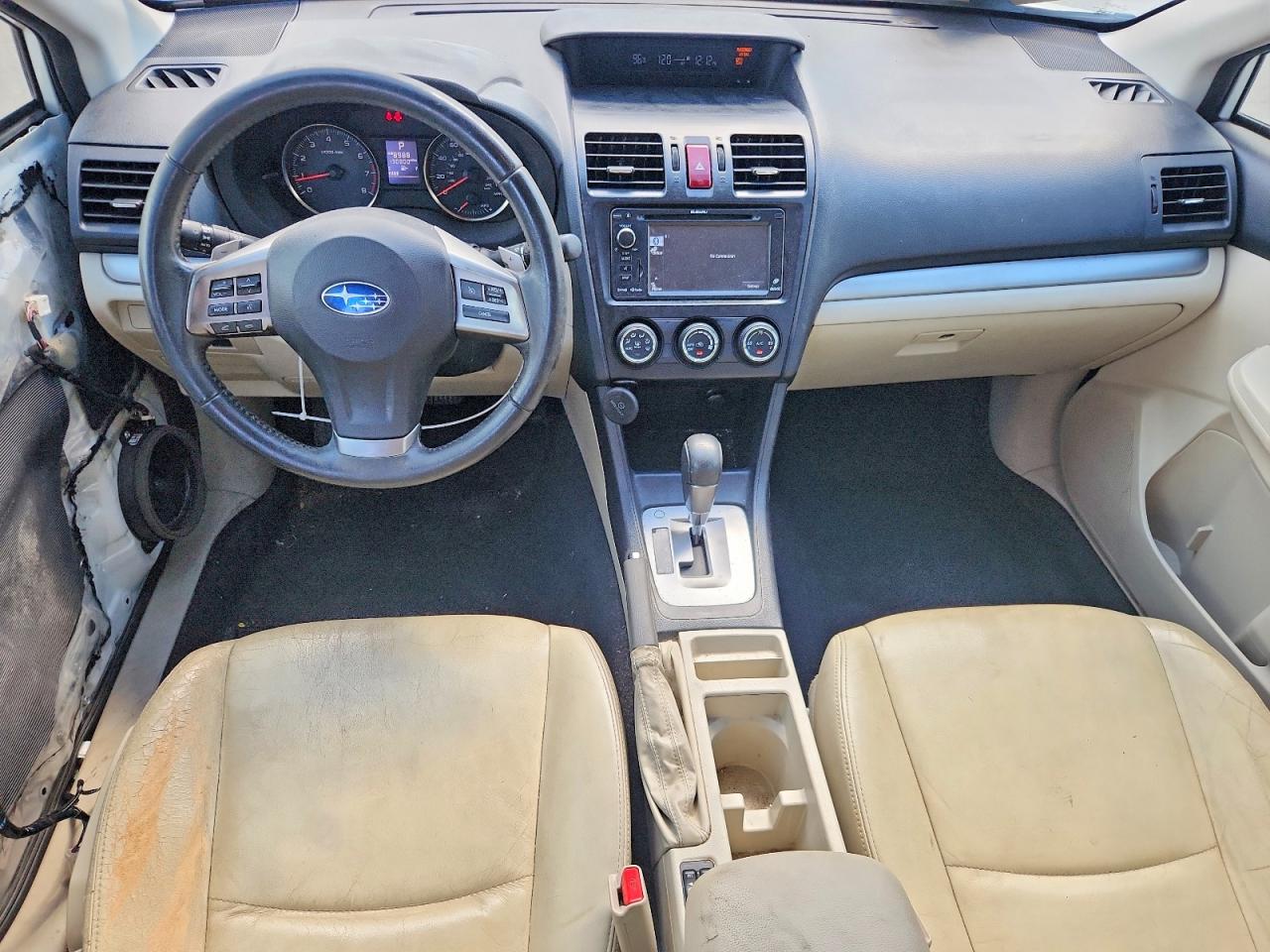2014 Subaru Xv Crosstrek 2.0 Limited White vin: JF2GPAKC3EH201540