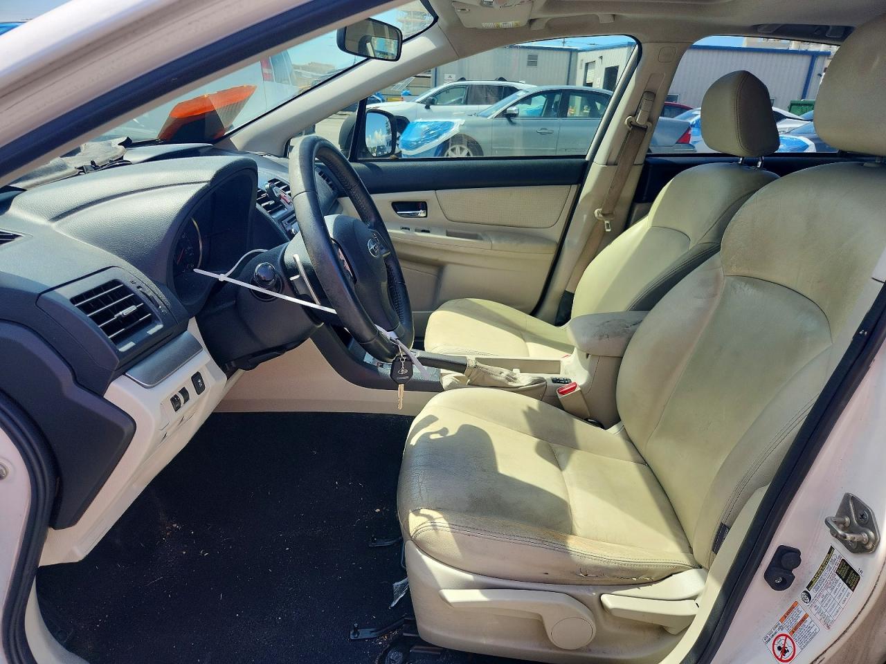 2014 Subaru Xv Crosstrek 2.0 Limited White vin: JF2GPAKC3EH201540