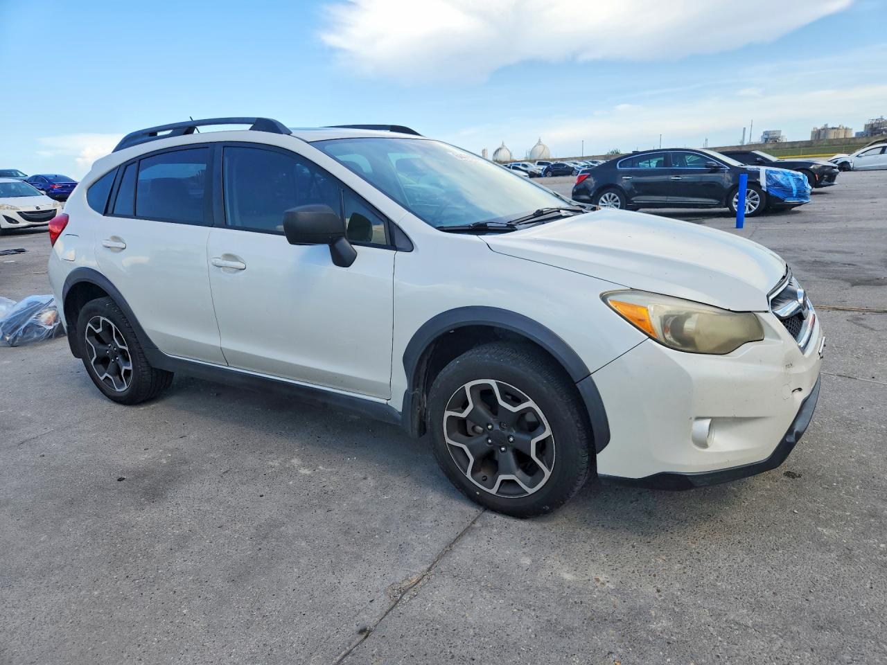 2014 Subaru Xv Crosstrek 2.0 Limited White vin: JF2GPAKC3EH201540