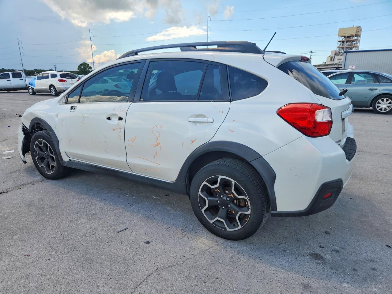 2014 Subaru Xv Crosstrek 2.0 Limited White vin: JF2GPAKC3EH201540