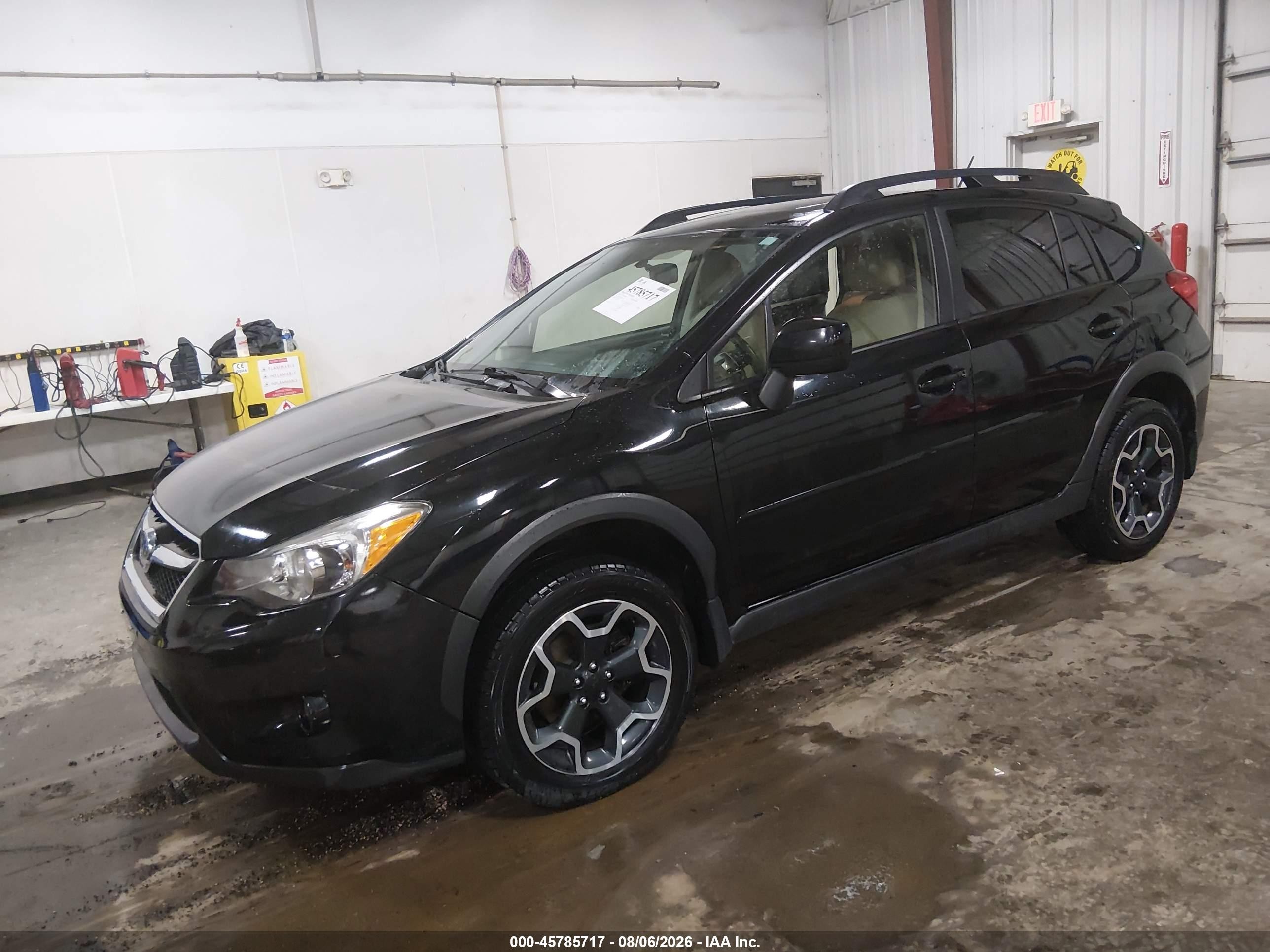 2014 Subaru Xv Crosstrek 2.0i Limited Black vin: JF2GPAKC3EH330426