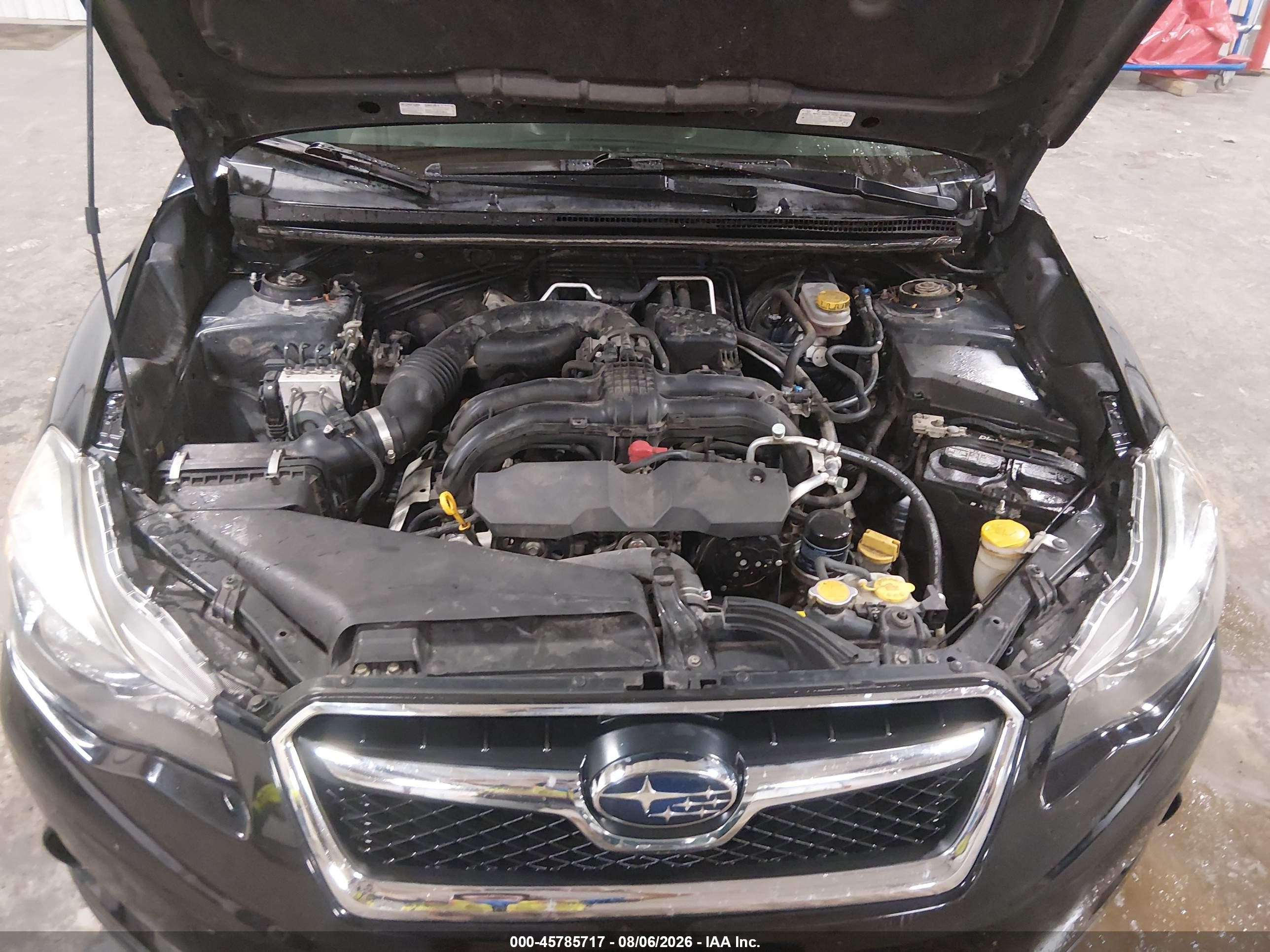 2014 Subaru Xv Crosstrek 2.0i Limited Black vin: JF2GPAKC3EH330426