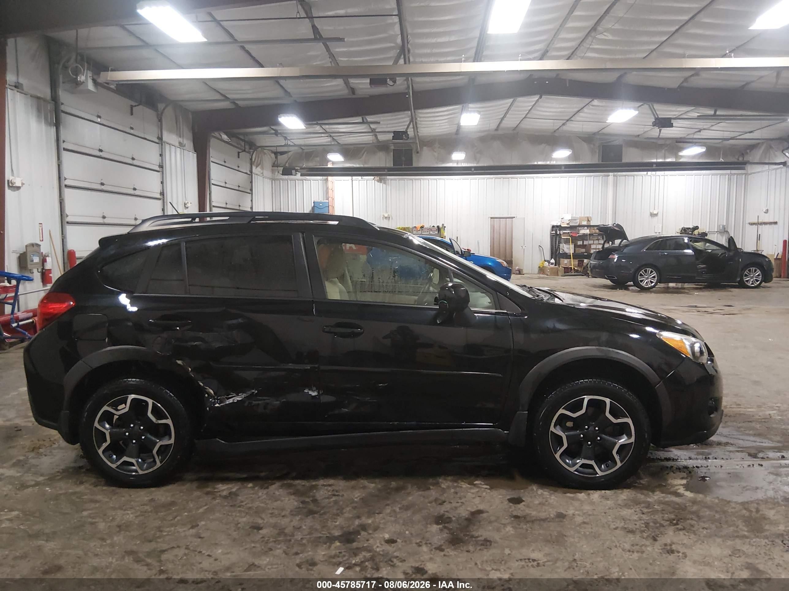 2014 Subaru Xv Crosstrek 2.0i Limited Black vin: JF2GPAKC3EH330426