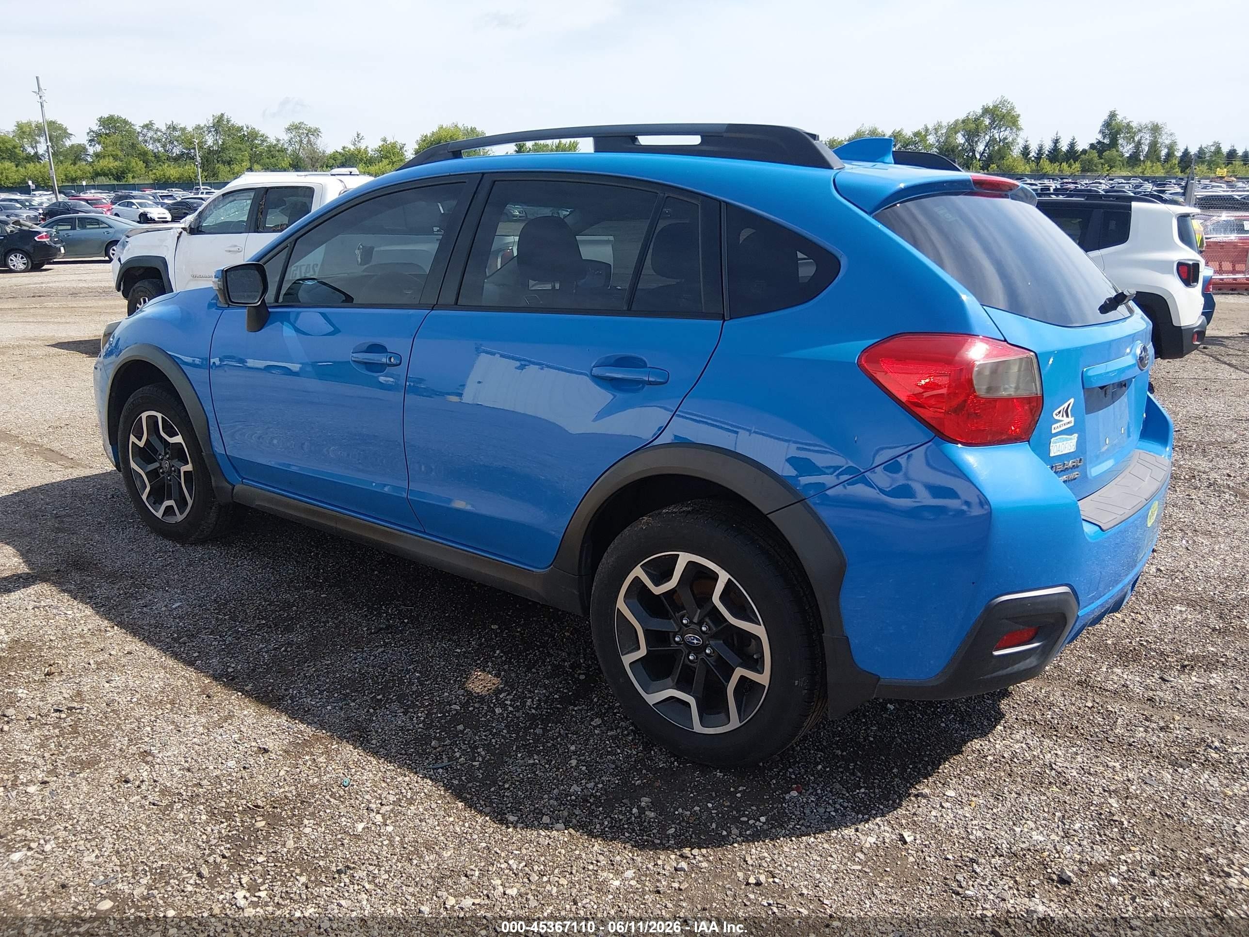 2016 Subaru Crosstrek 2.0i Limited Синий vin: JF2GPAKC3G8224061