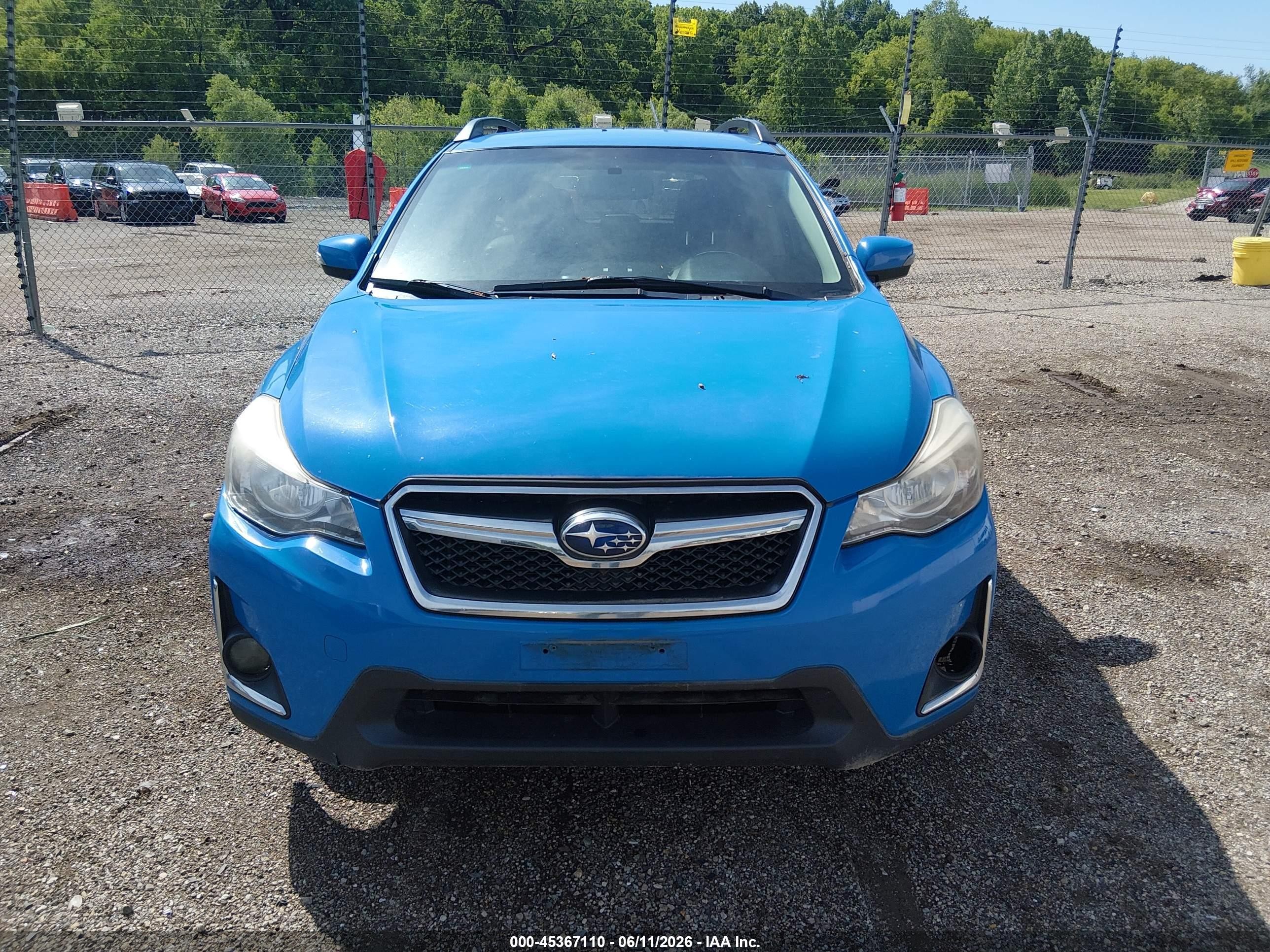 2016 Subaru Crosstrek 2.0i Limited Синий vin: JF2GPAKC3G8224061