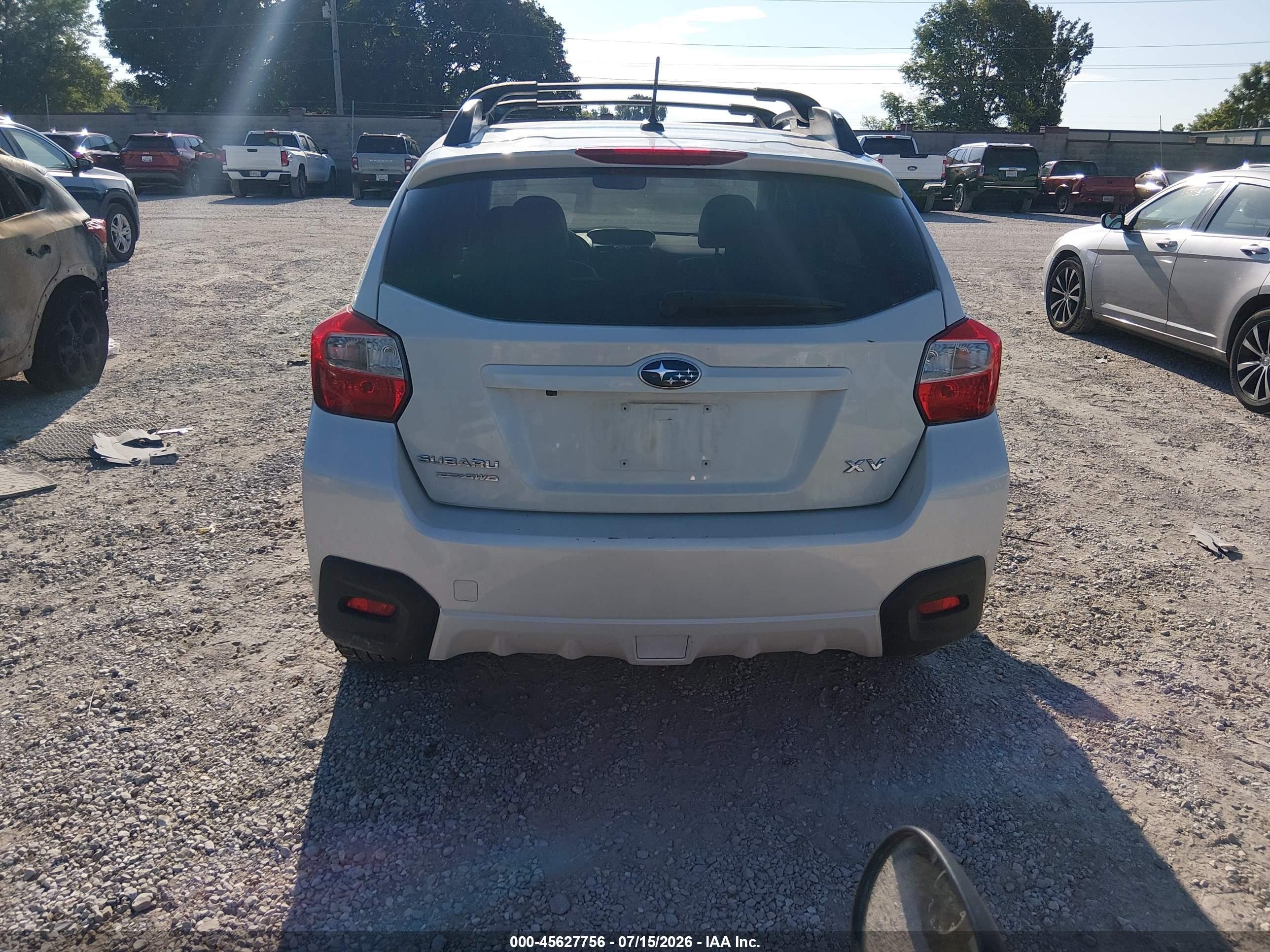 2013 Subaru Xv Crosstrek 2.0i Limited White vin: JF2GPAKC4D2214069