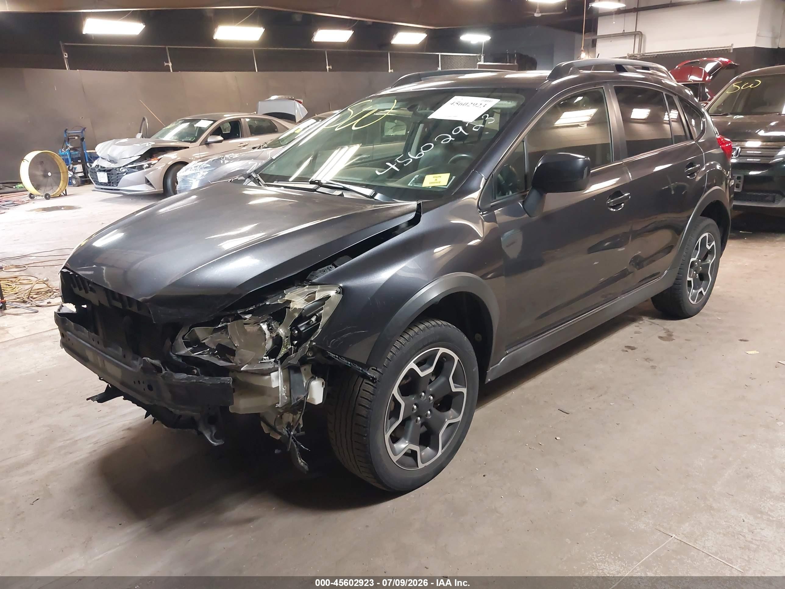2013 Subaru Xv Crosstrek 2.0i Limited Gray vin: JF2GPAKC4D2845601